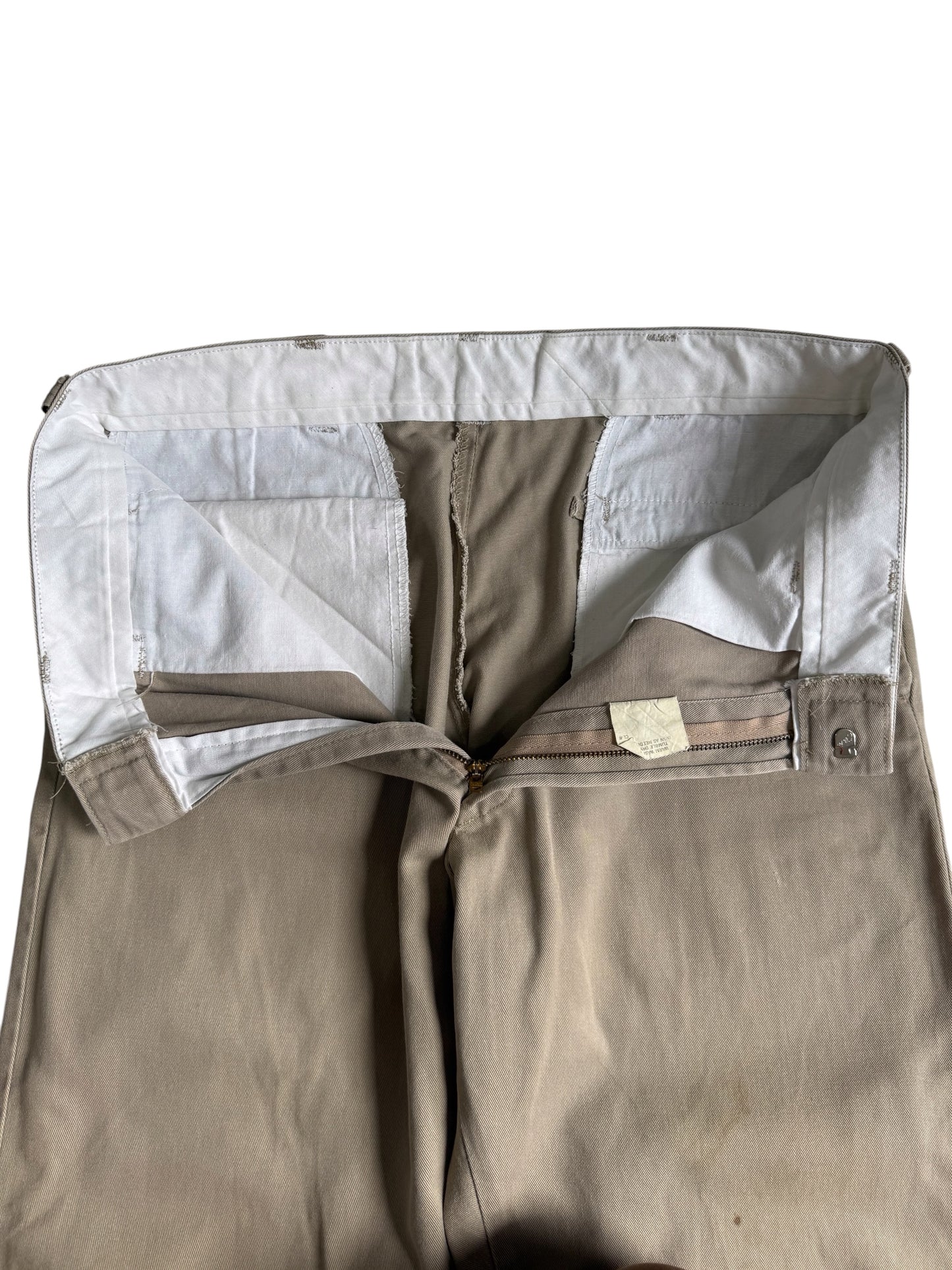 Vintage 1970s–1980s Work Chino Pants USA