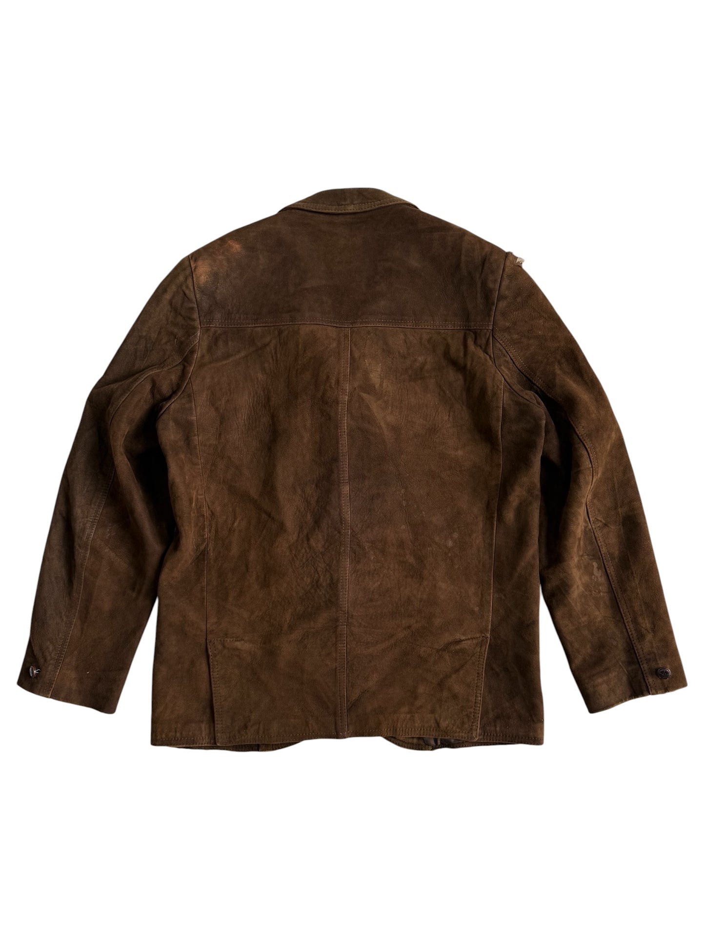 Vintage 1960s Bantamac Leather Sport Coat Blazer Made in Canada