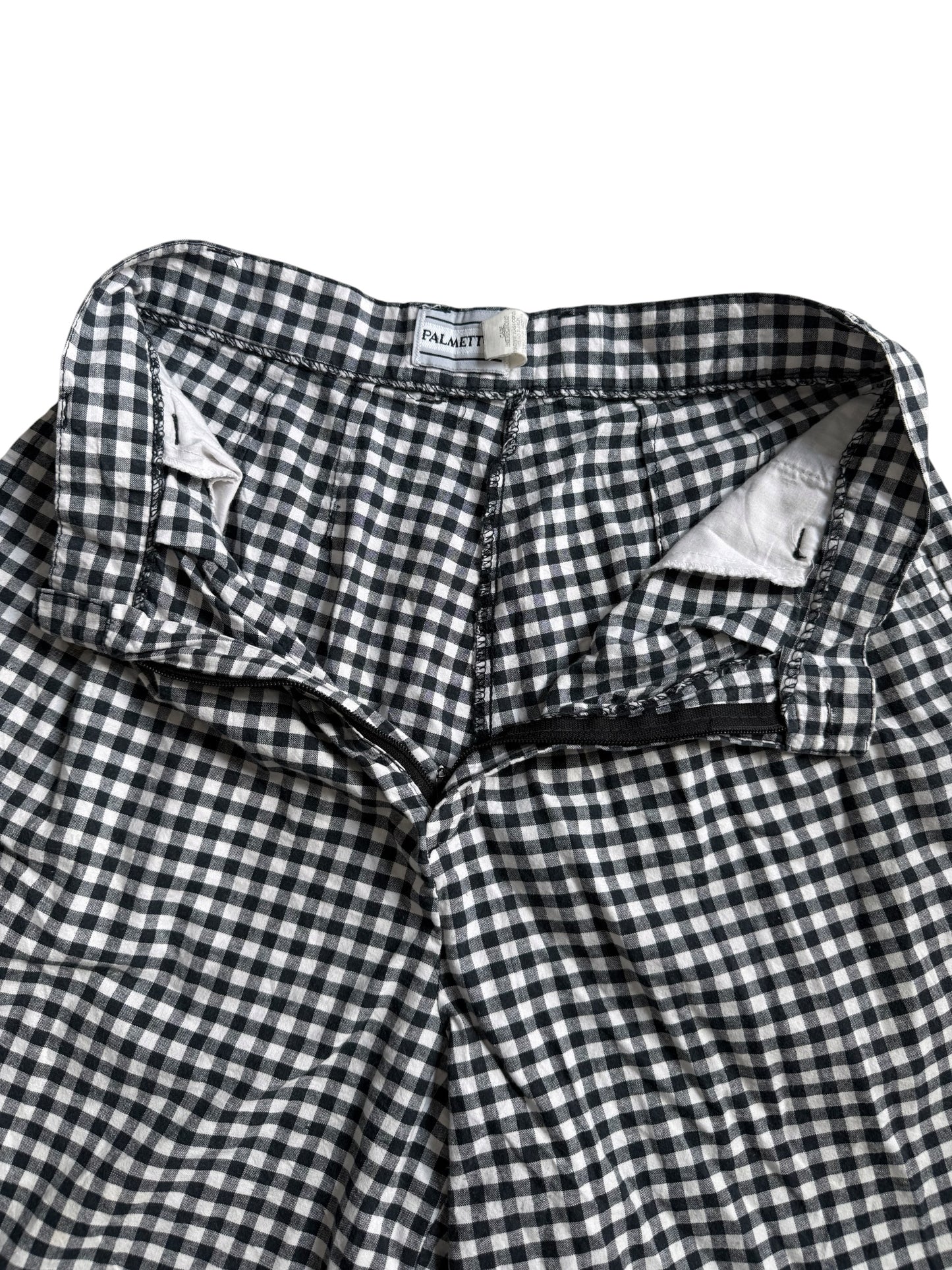 Vintage 1980s Palmetto’s Plaid High Waisted Shorts