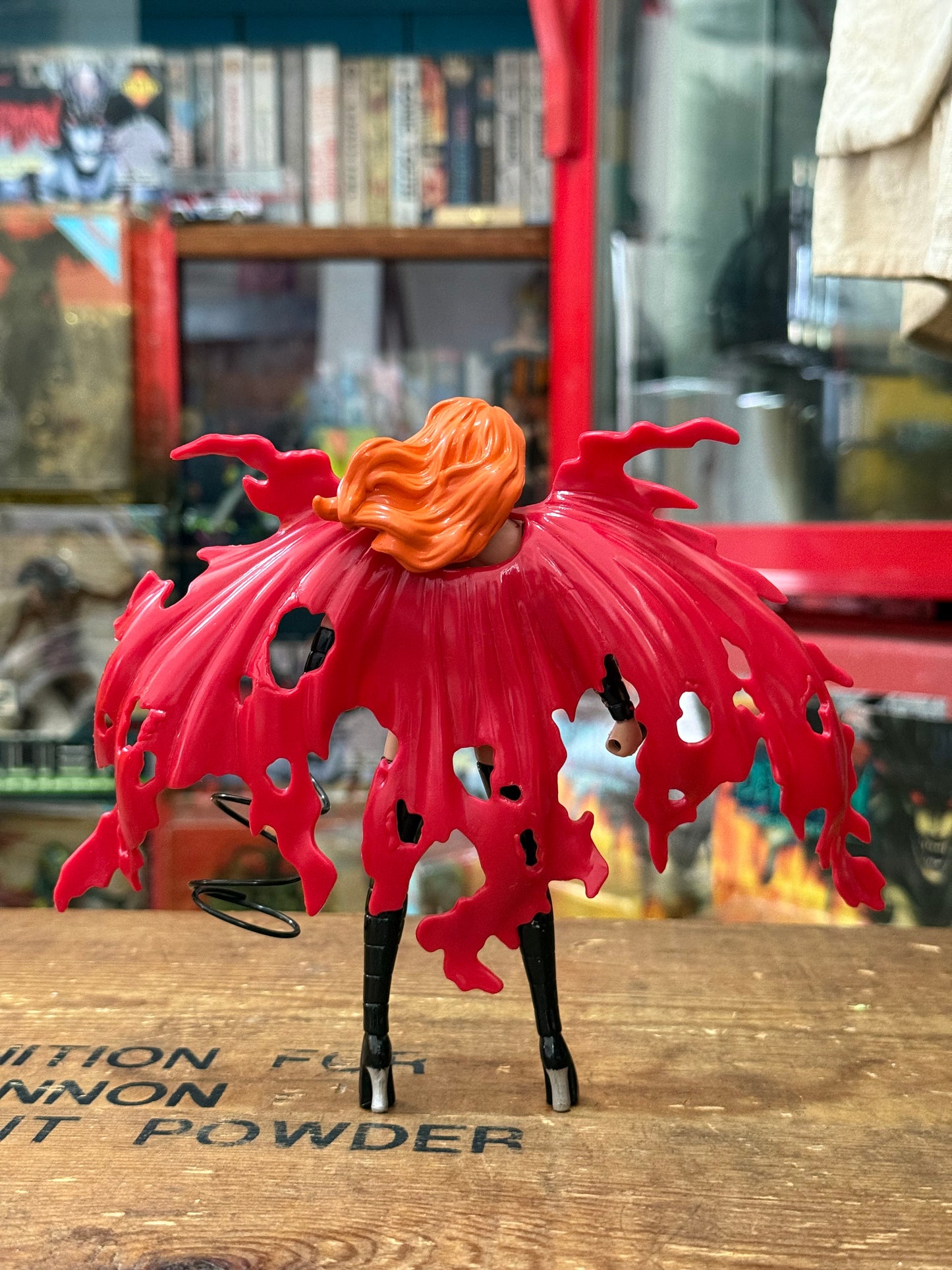 Vintage 1997 Hellina Mega Action Figure Blood Splattered Version
