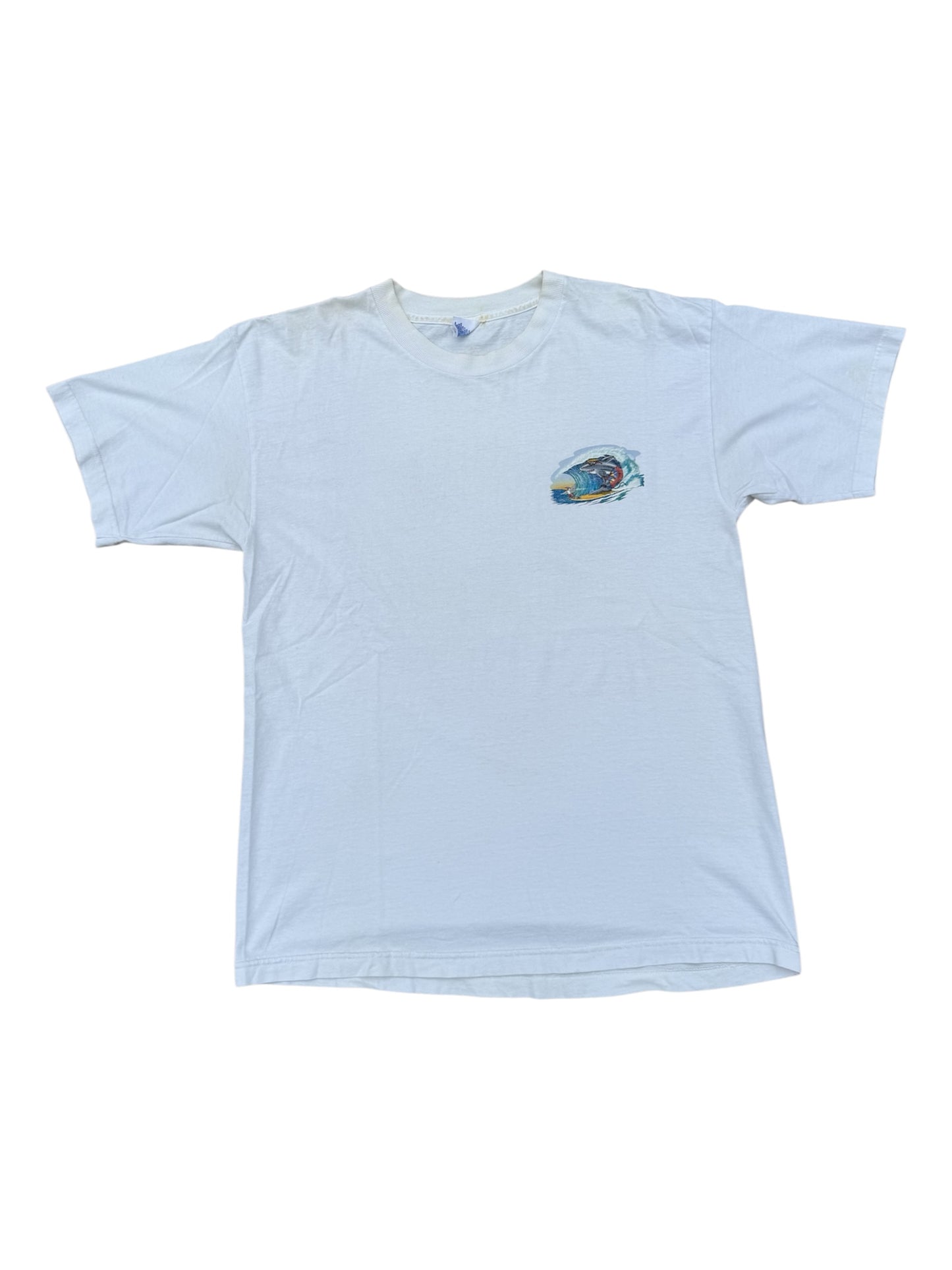 Vintage 90s Surf Shark Graphic Tshirt