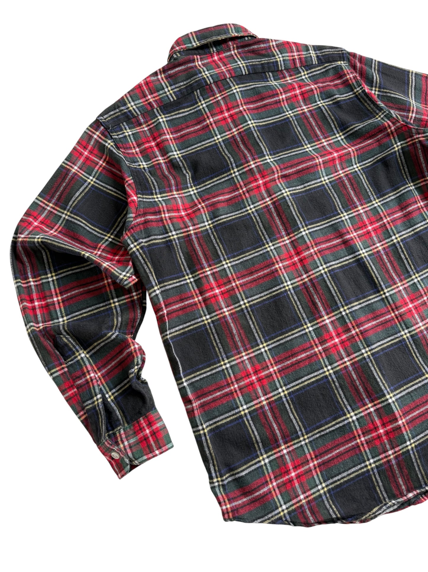 Vintage LL Bean Made in USA Plaid Flannel Shirt