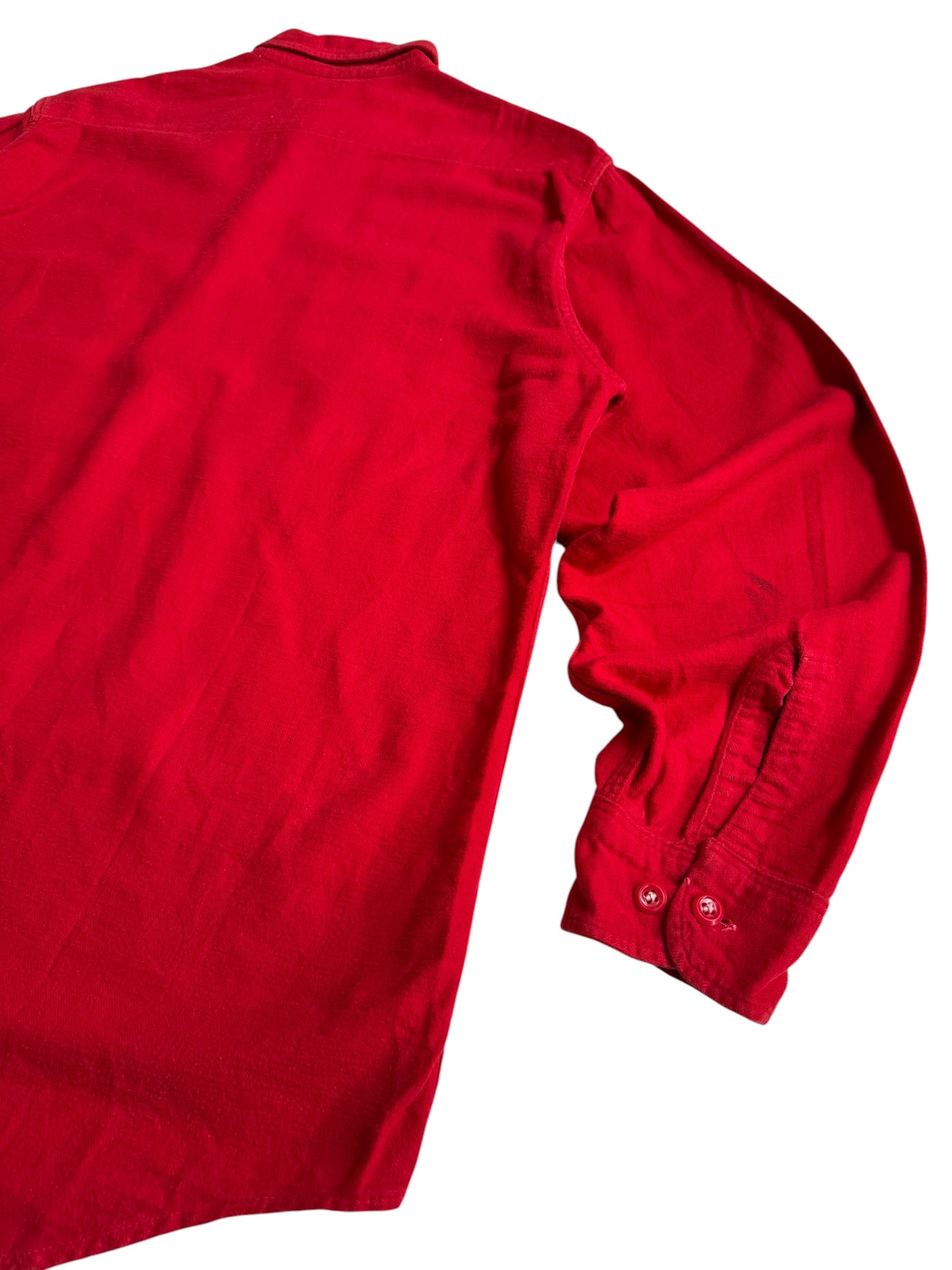 Vintage 1950s Penney’s Sanforized Red Work Shirt