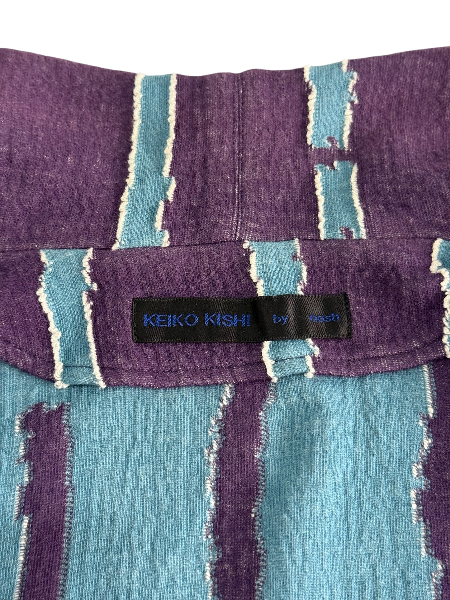 Keiko Kishi by Nosh Abstract Pattern Zip Jacket Made in Japan