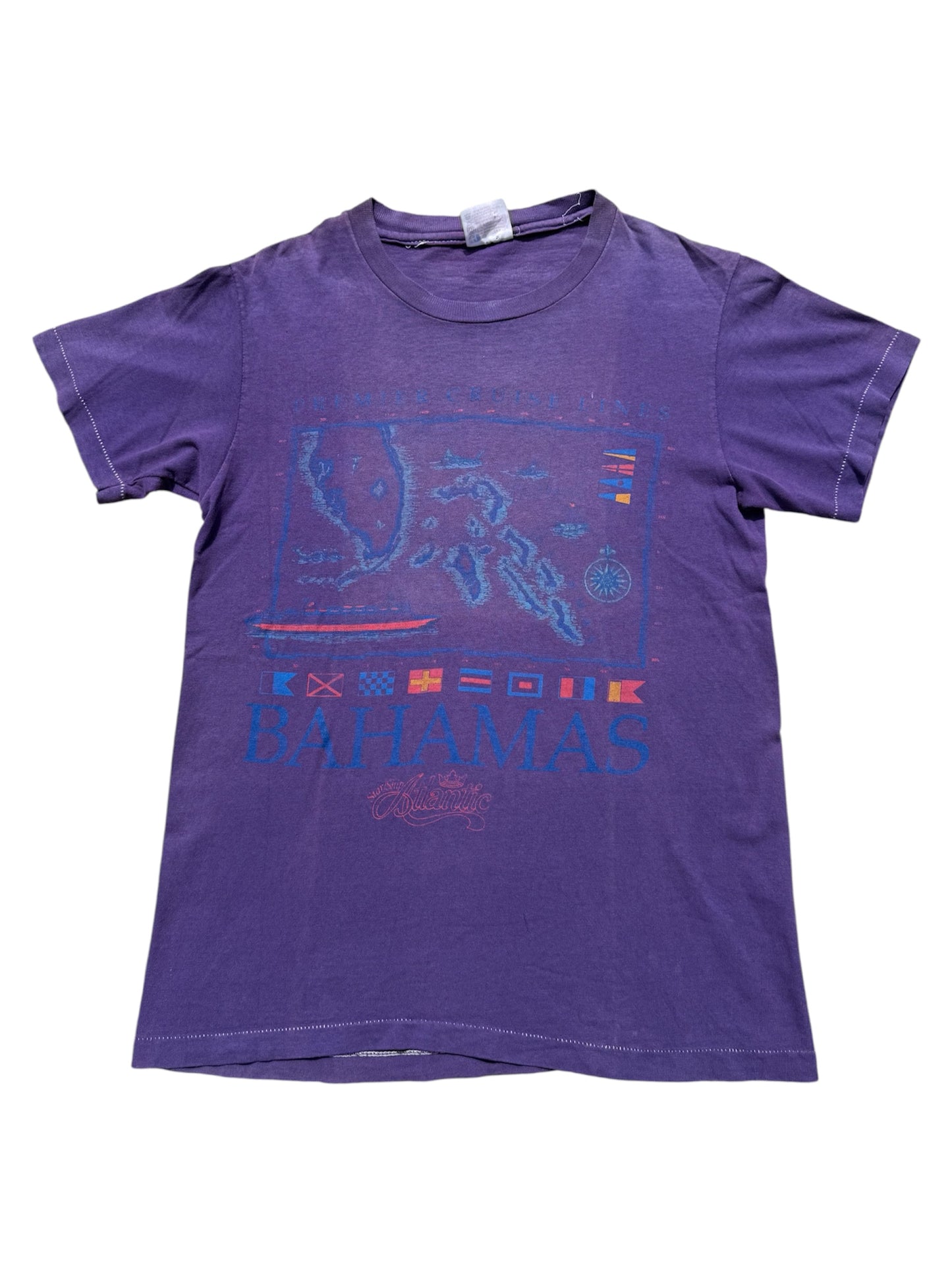 Vintage 1990s Bahamas Premier Cruise Lines Souvenir Tshirt