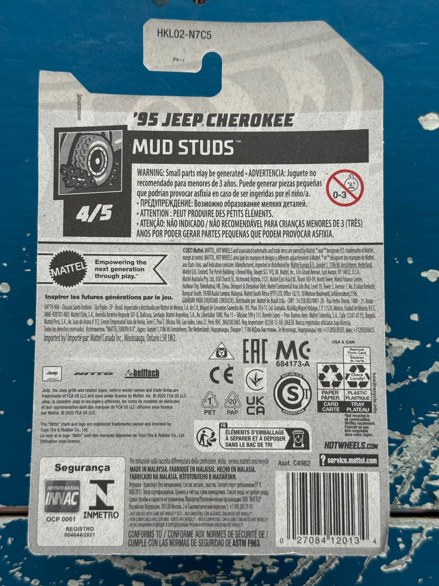 Hot Wheels ‘95 Jeep Cherokee (TH)