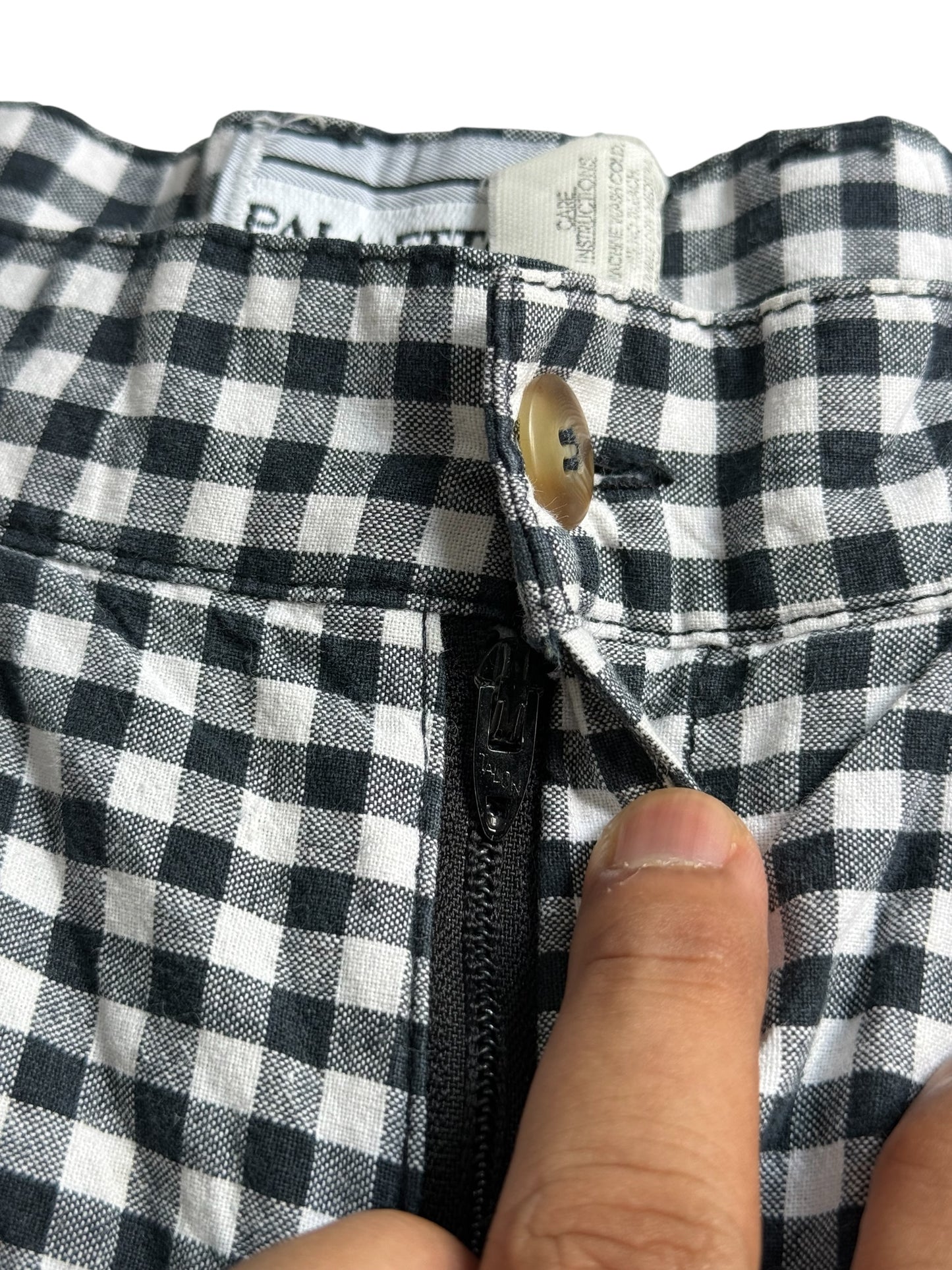 Vintage 1980s Palmetto’s Plaid High Waisted Shorts