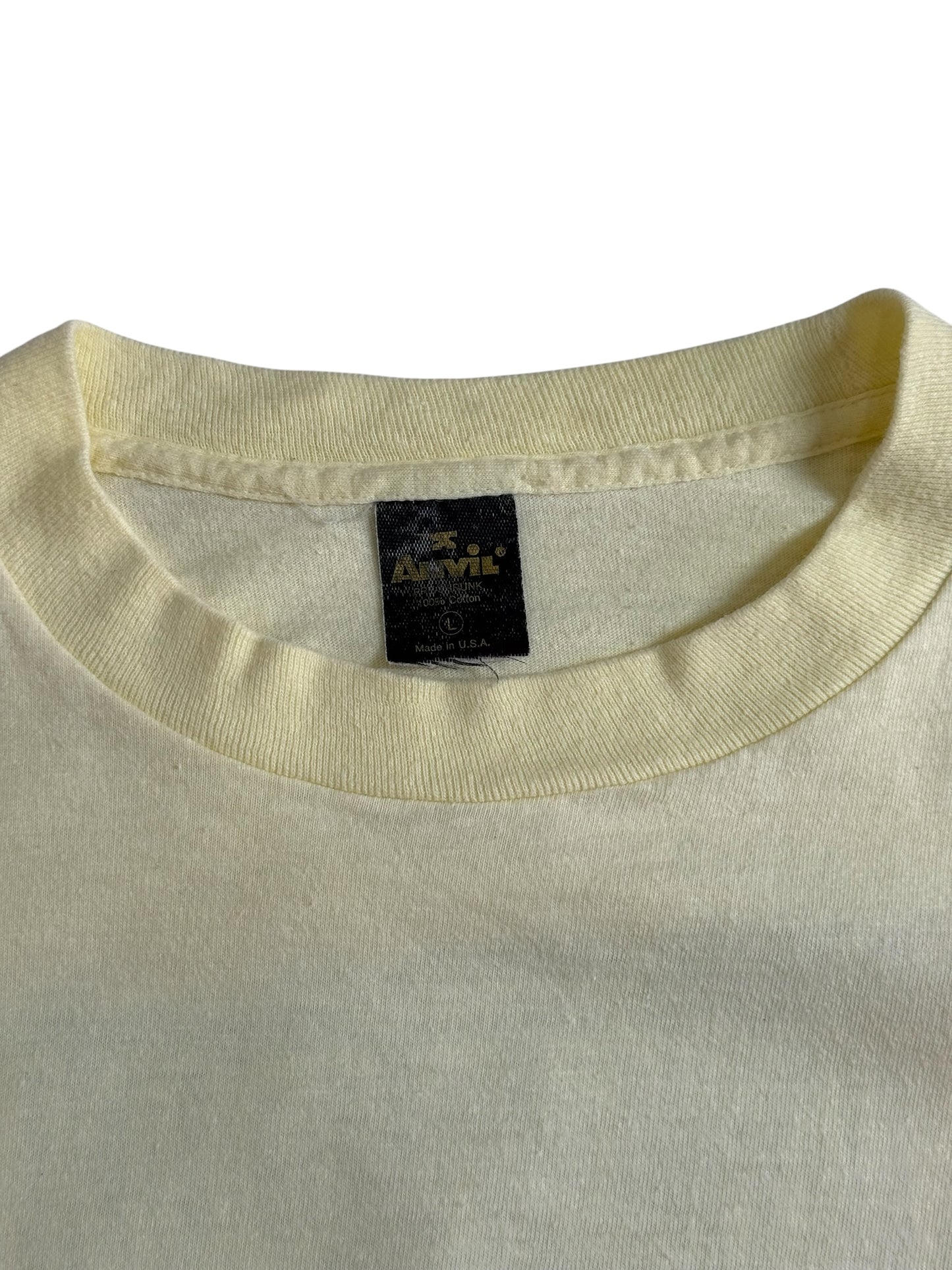 Vintage 1980s Pineapple Beach Surf Shop Pocket Tshirt