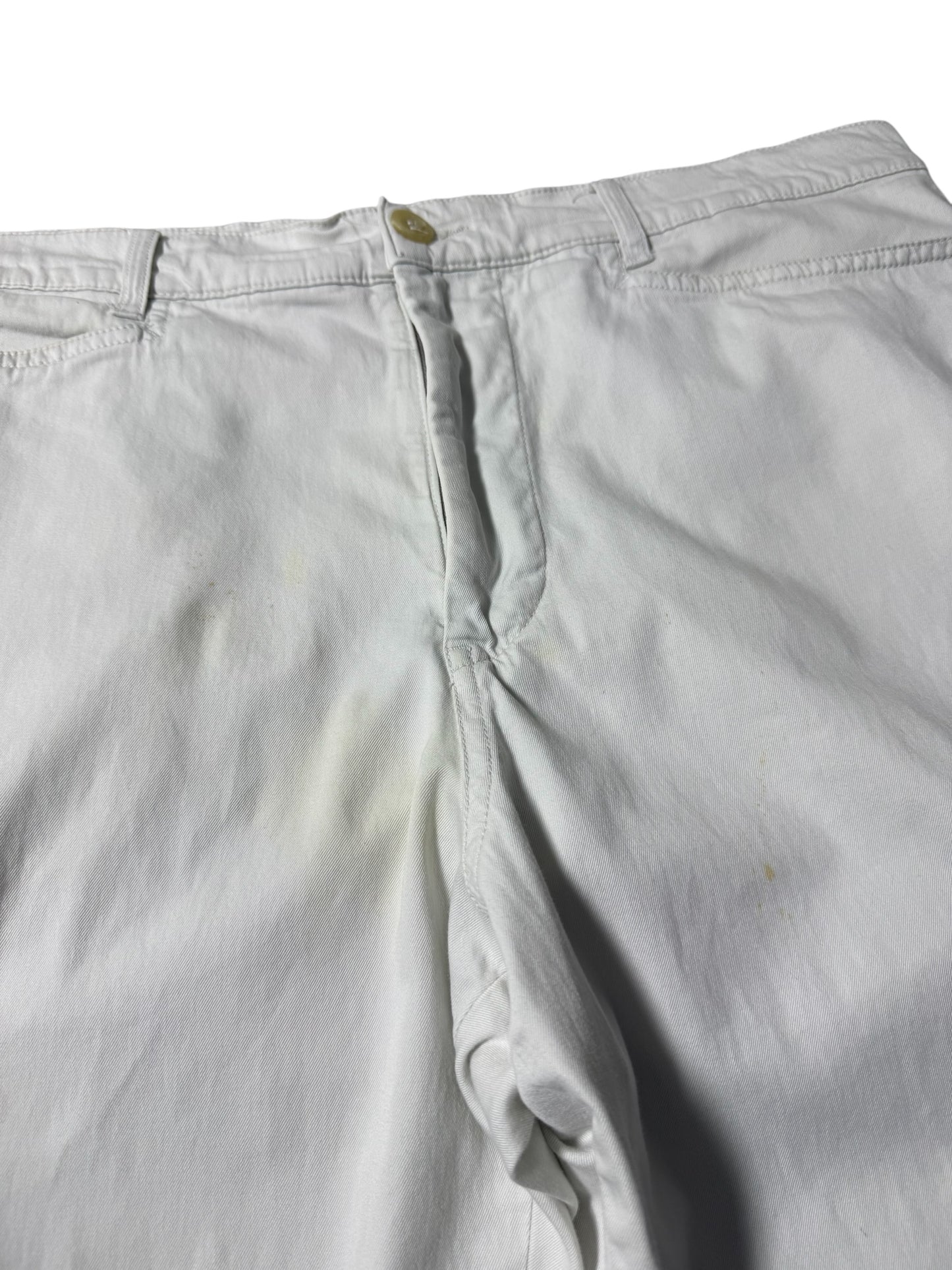 Vintage Armani Jeans Eco-Stone Cotton Trousers Made in Italy 90s Designer