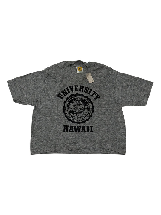 Vintage 1980s University of Hawaii NOS Tshirt Made in USA