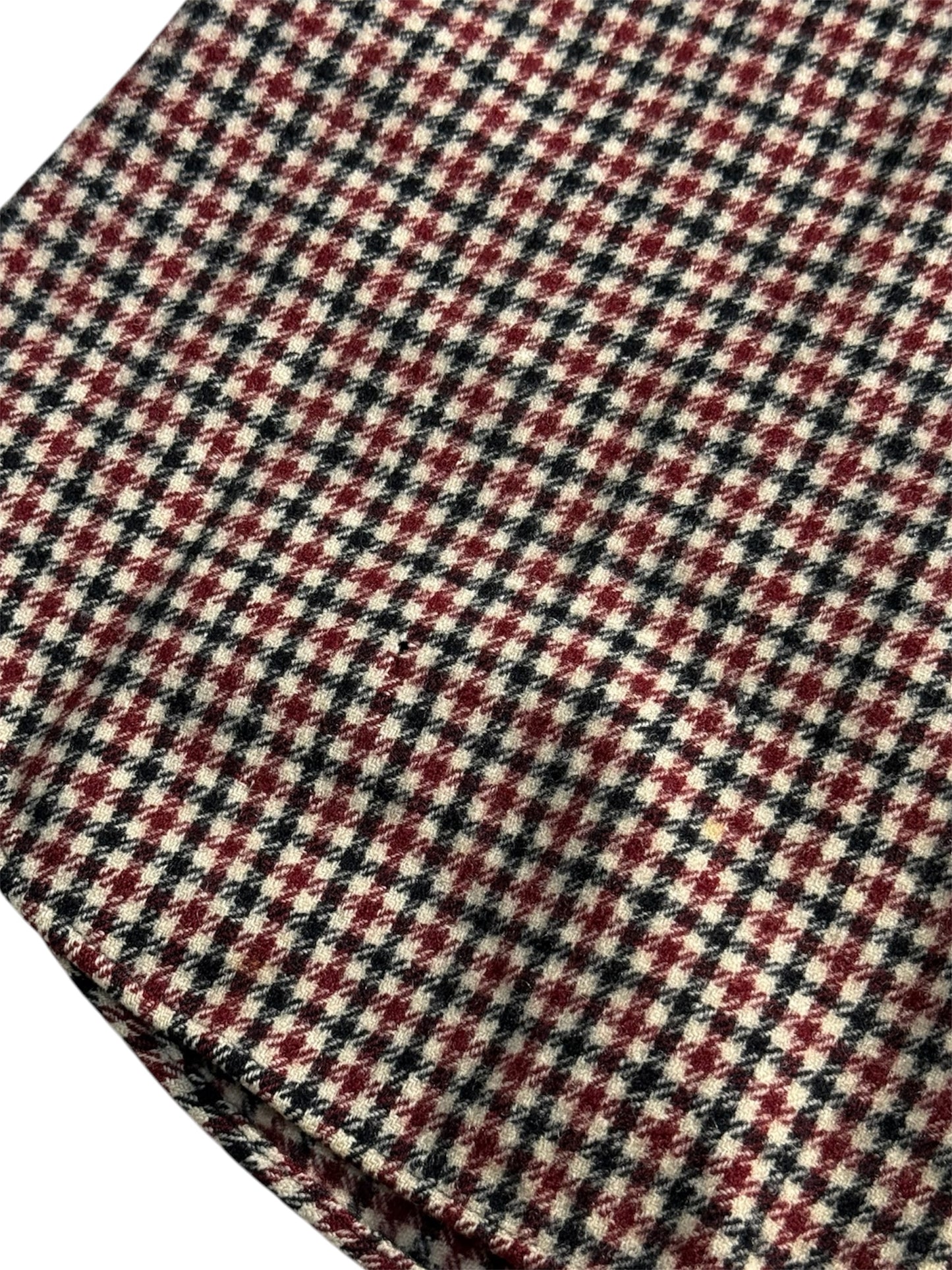 Vintage 80s Pendleton Wool Check Shirt Made In Usa Quilted Lining