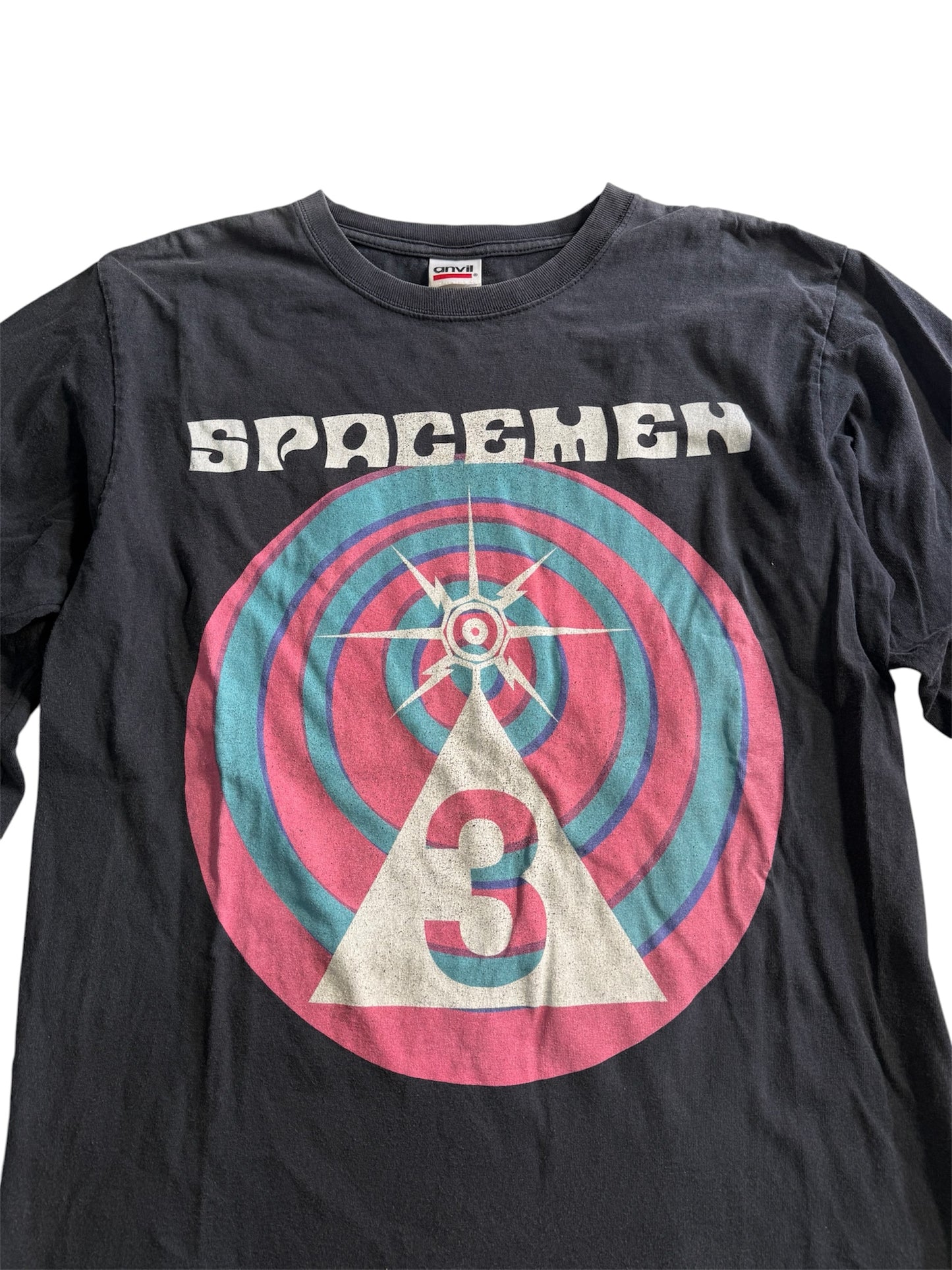Vintage Spacemen 3 Longsleeve Band Tshirt Psychedelic Indie Rock Shoegaze
