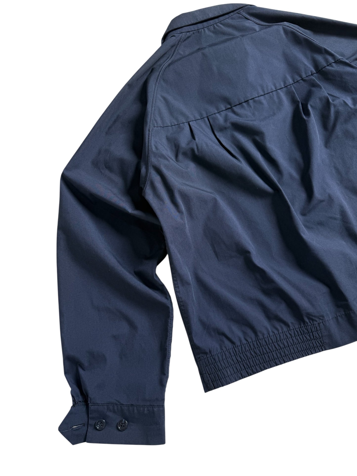 Vintage London Fog Weatherwear Navy Harrington Jacket Made in USA