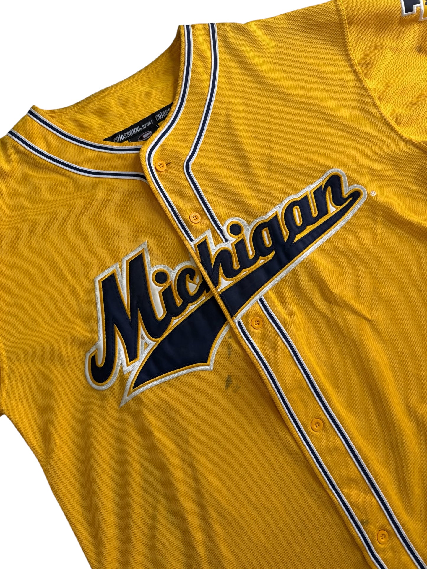 Colosseum Michigan Wolverines Baseball Jersey