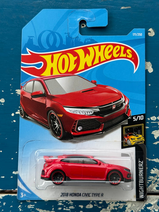 Hot Wheels 2018 Honda Civic Type R