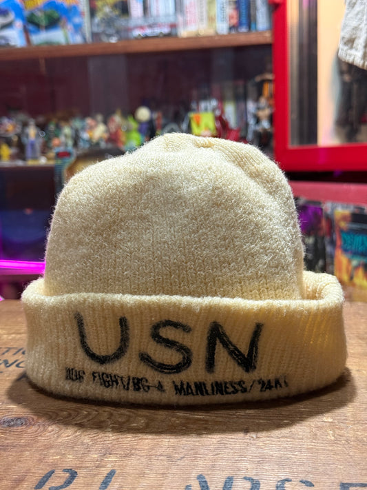Vintage USN Beanie Hat