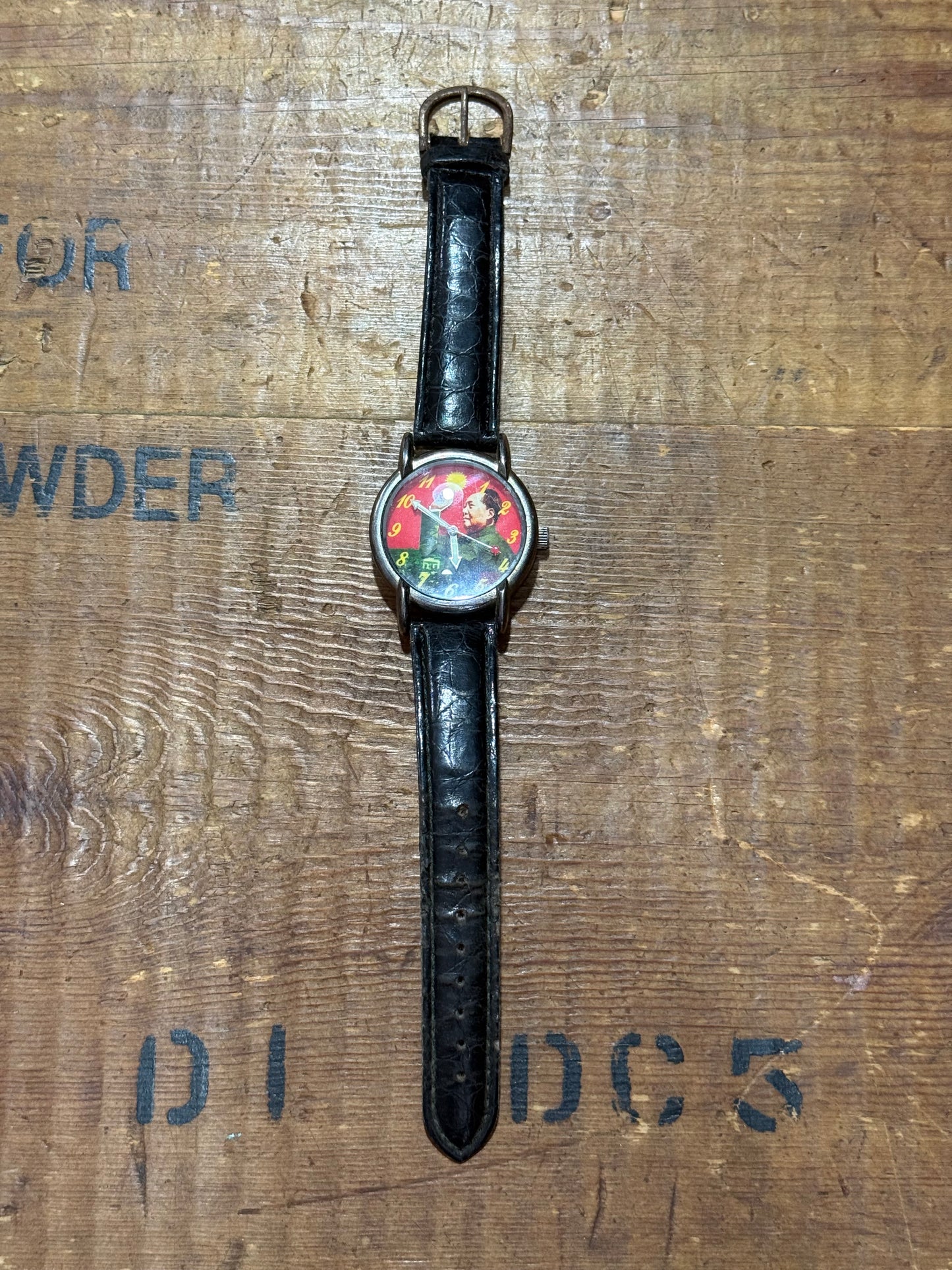 Rare Vintage Mao Zedong Hand Winding Mechanical Watch
