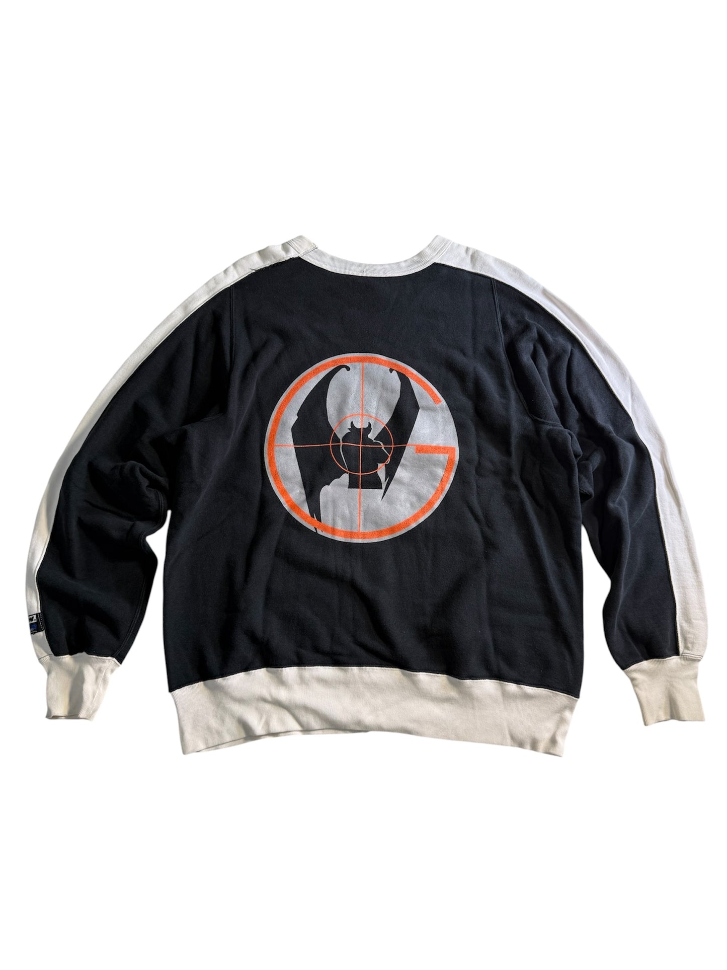 Vintage Grind Sports Satan Arbeit Crewneck Sweatshirt