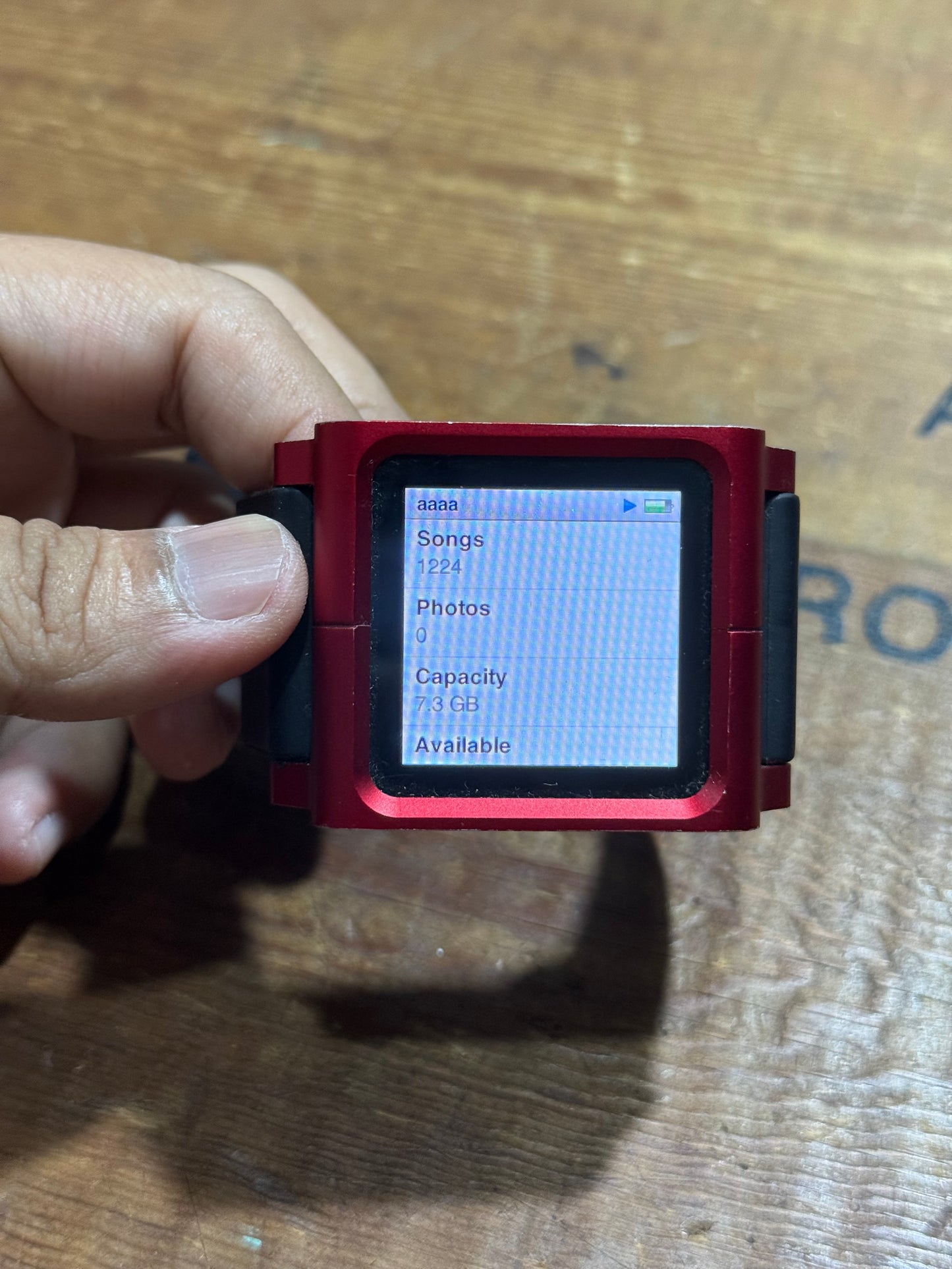 Vintage Ipod Nano 6th Generation