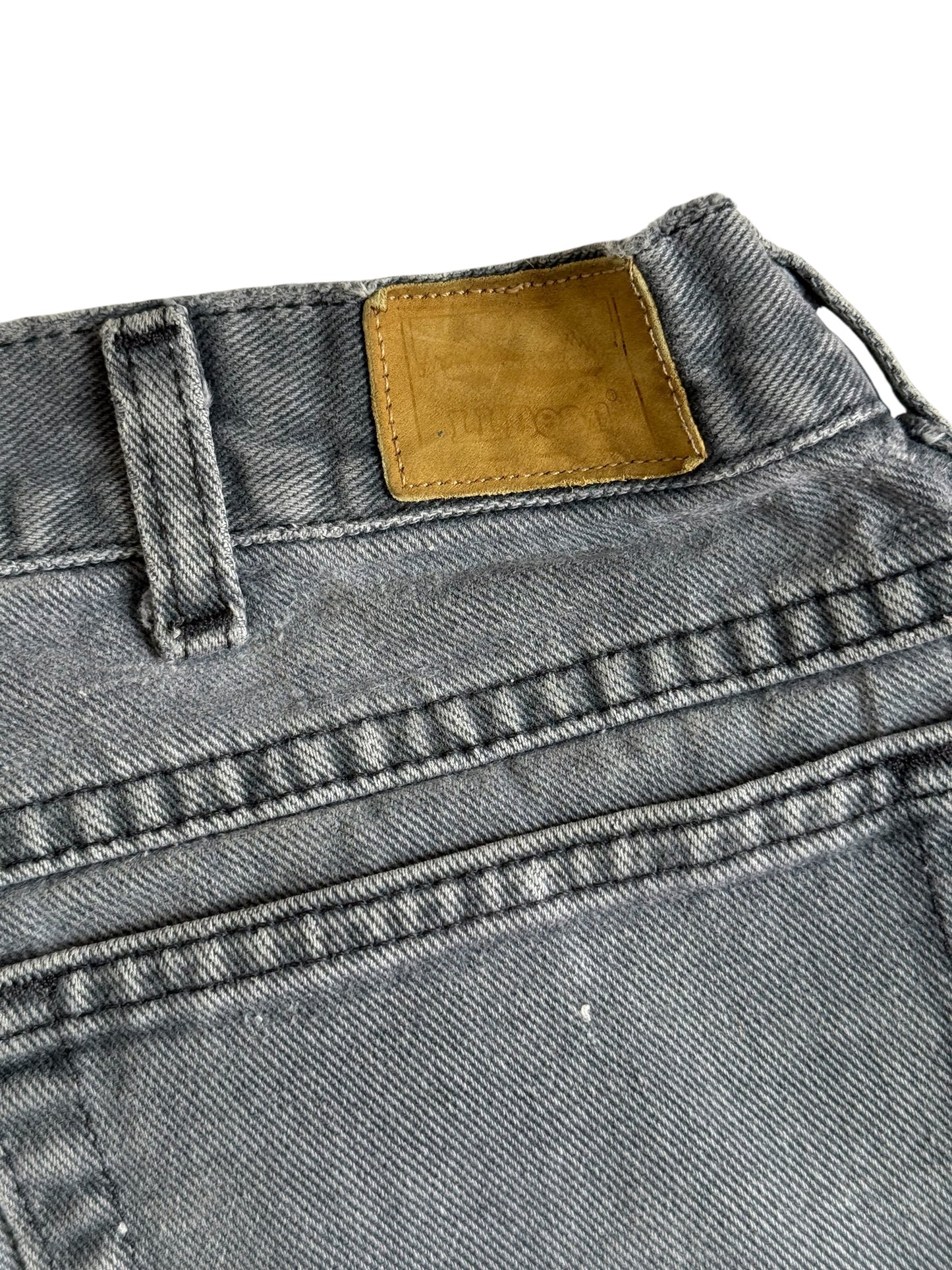 Vintage 1990s LL Bean Double L Jeans Grey Denim Pants