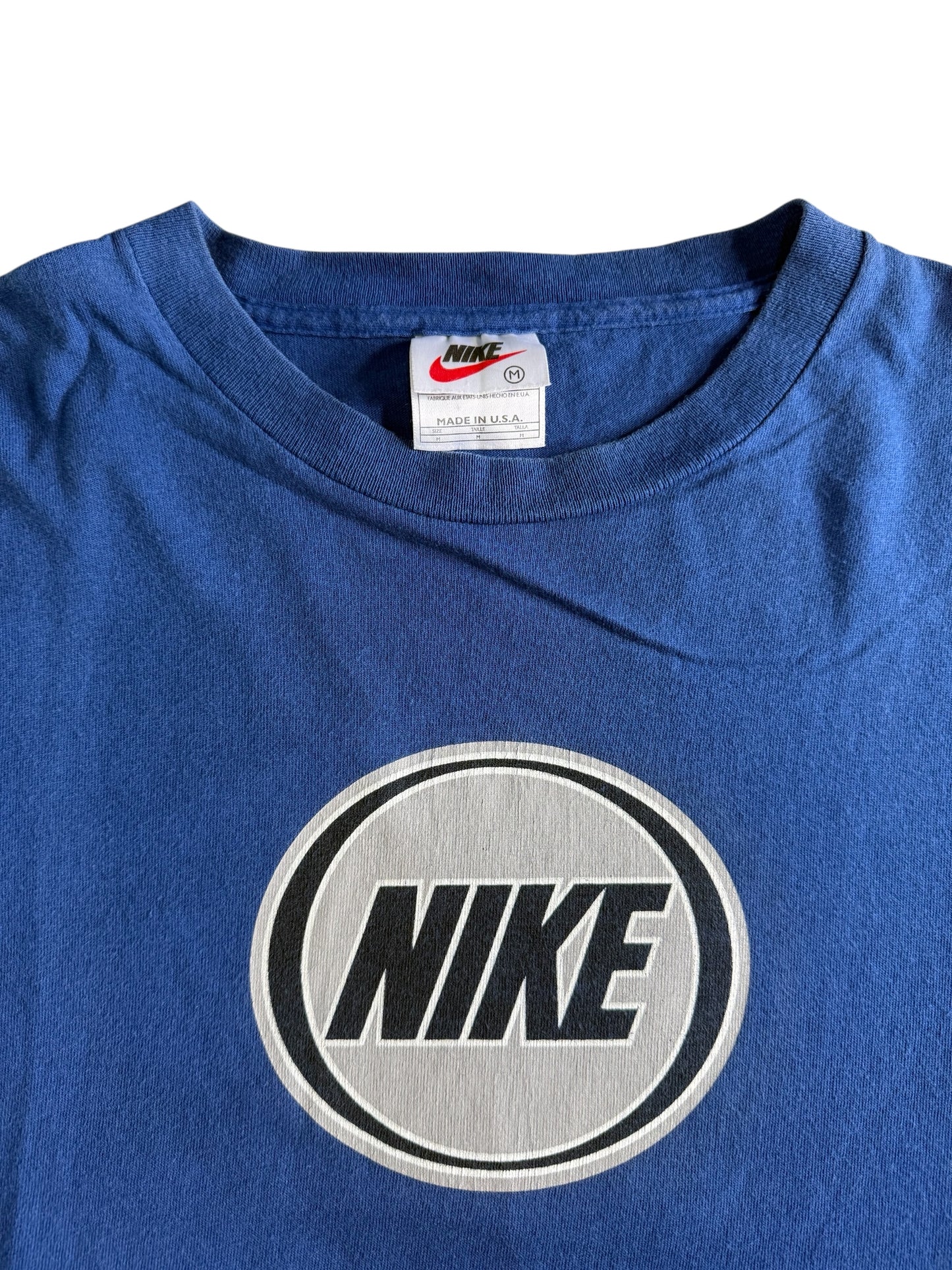 Vintage Nike Center Logo Swoosh Made In Usa Tshirt