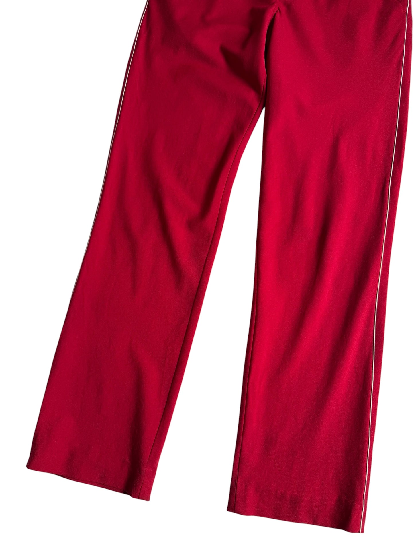 Undercover Japan Red Wool Trousers Slim Pants