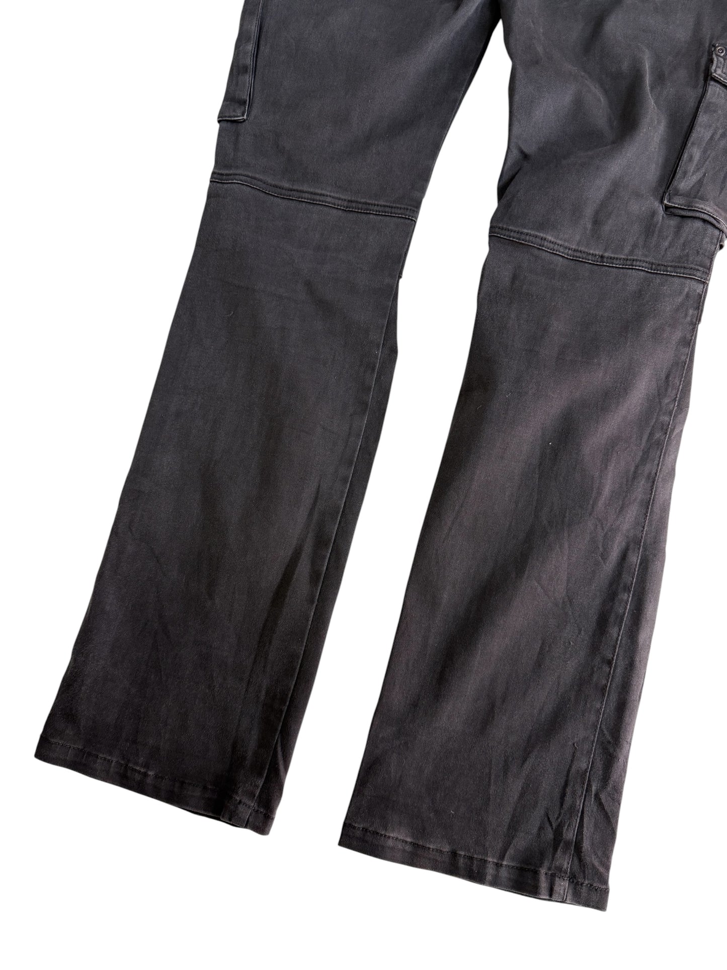 In The Attic Homme Multi Pocket Cargo Pants Black