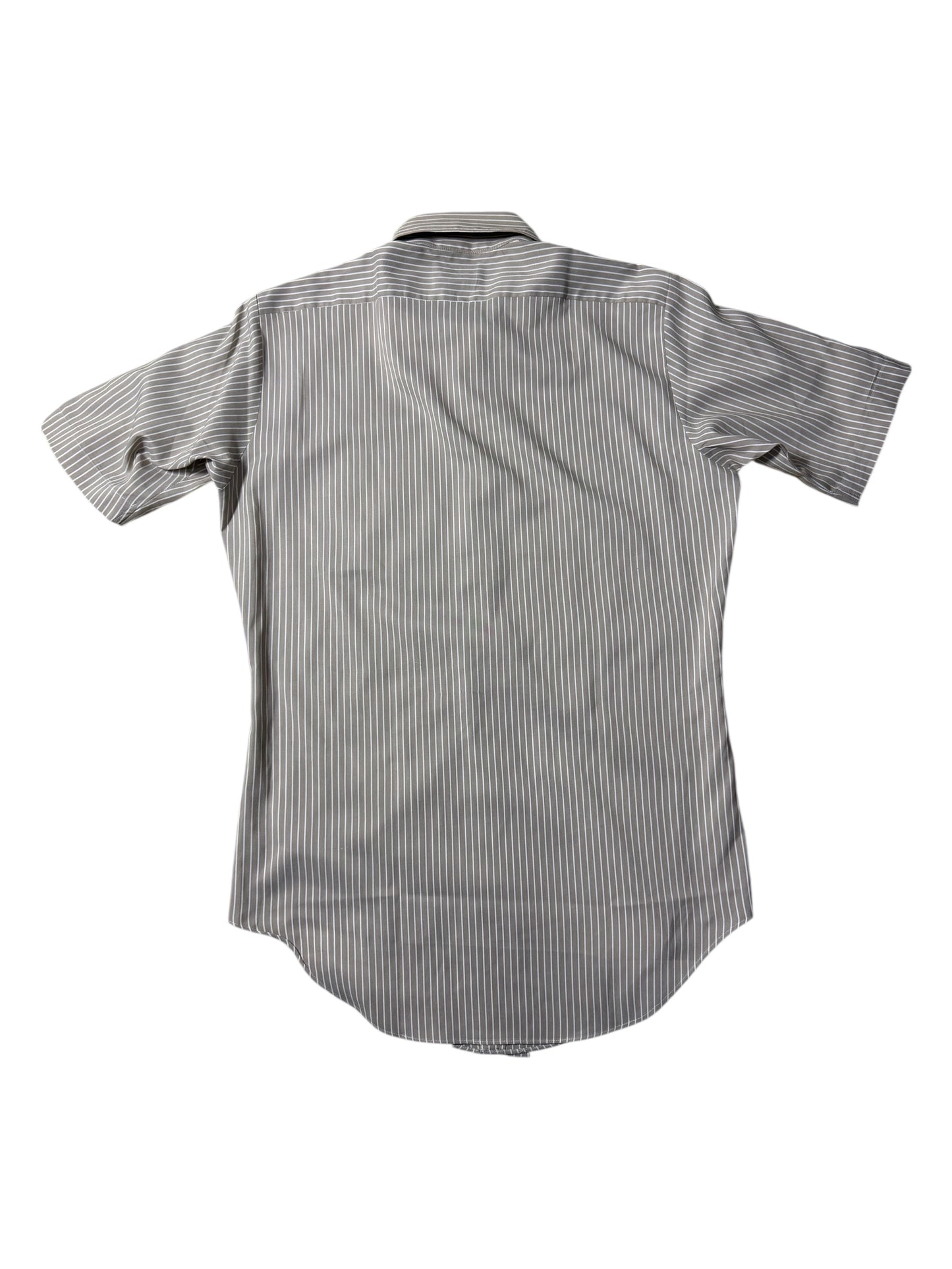 Vintage 1970s–80s Arrow Decton Perma-Iron Stripe Shirt USA