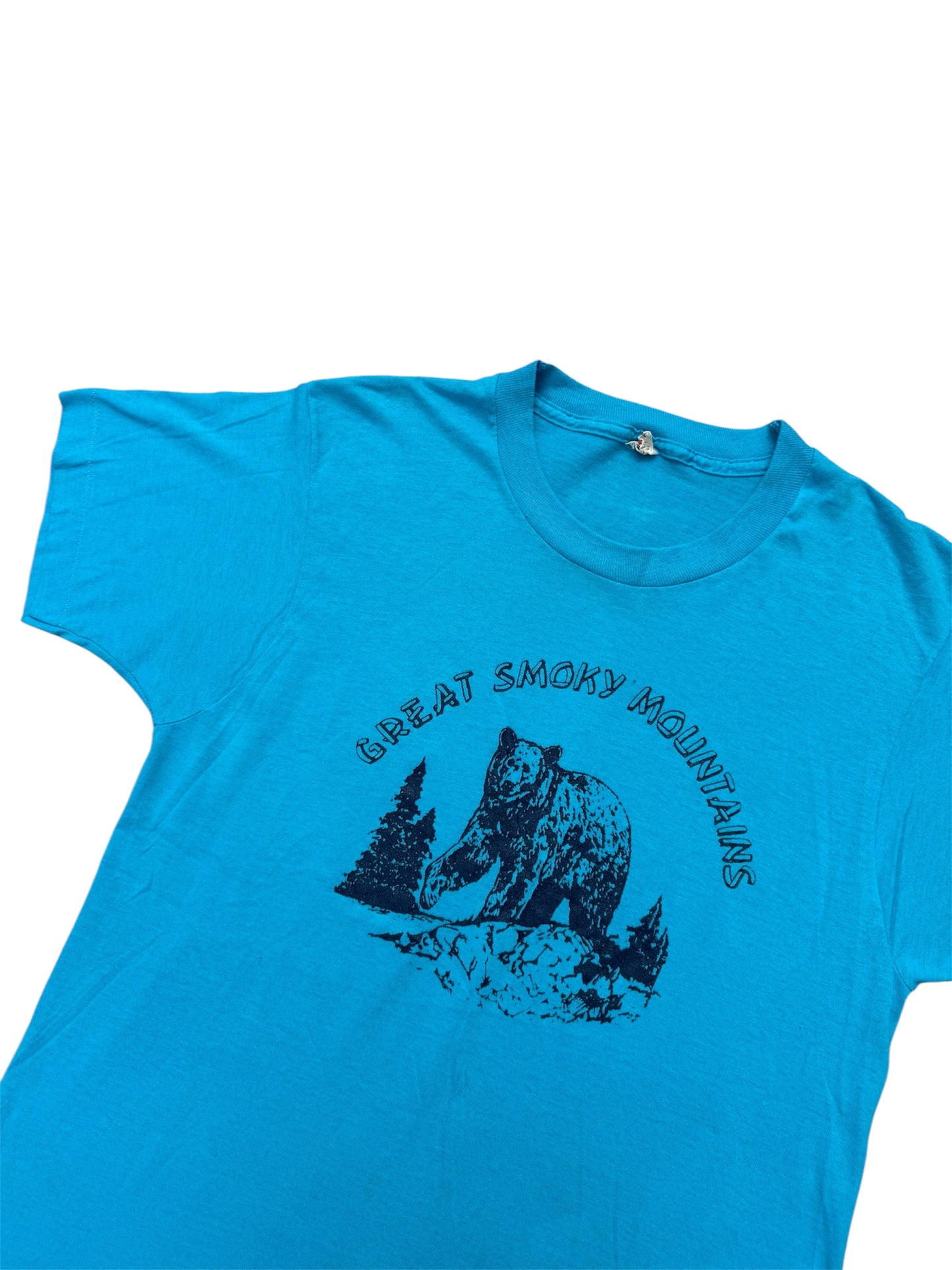 Vintage 80s Great Smoky Mountains Bear Tshirt