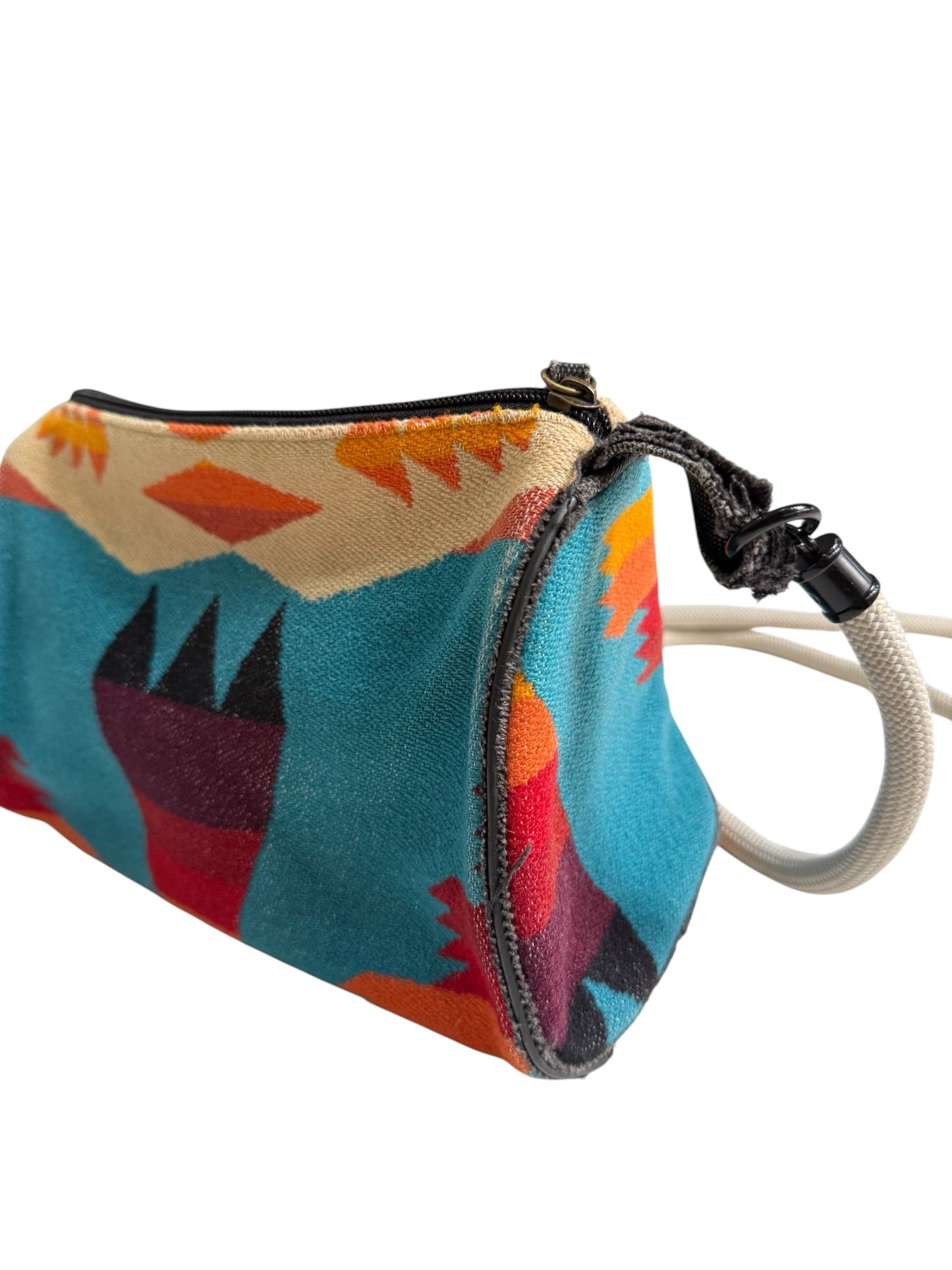 Pendleton Native Pattern Crossbody Bag Southwestern Tribal Wool