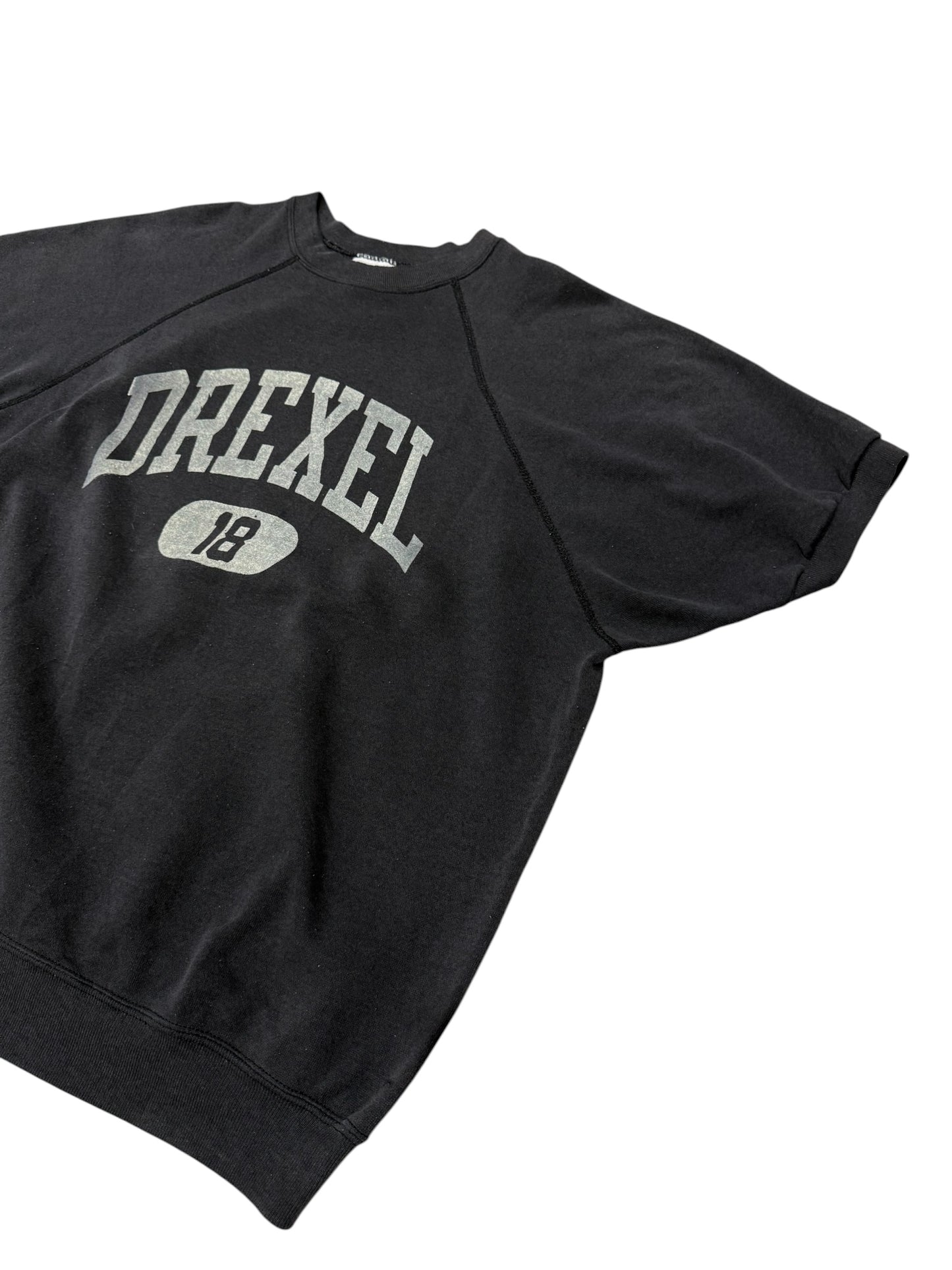 Vintage 80s–90s Drexel 18 Short Sleeve Sweatshirt Made in USA