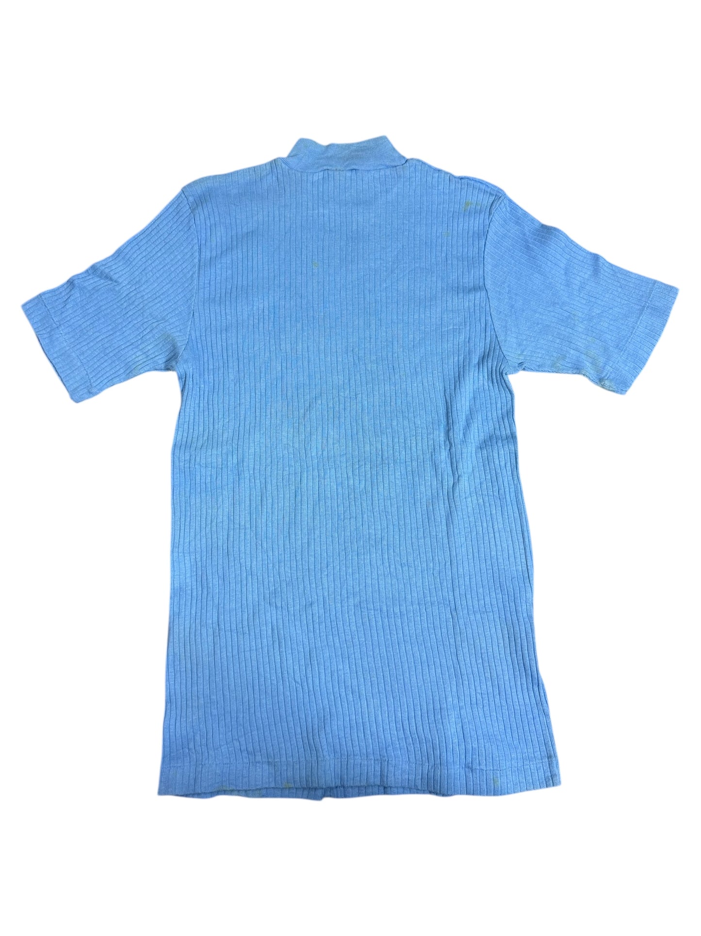 Vintage 1960s Champion Knitwear Chaminade Hawaii Ribbed Tshirt