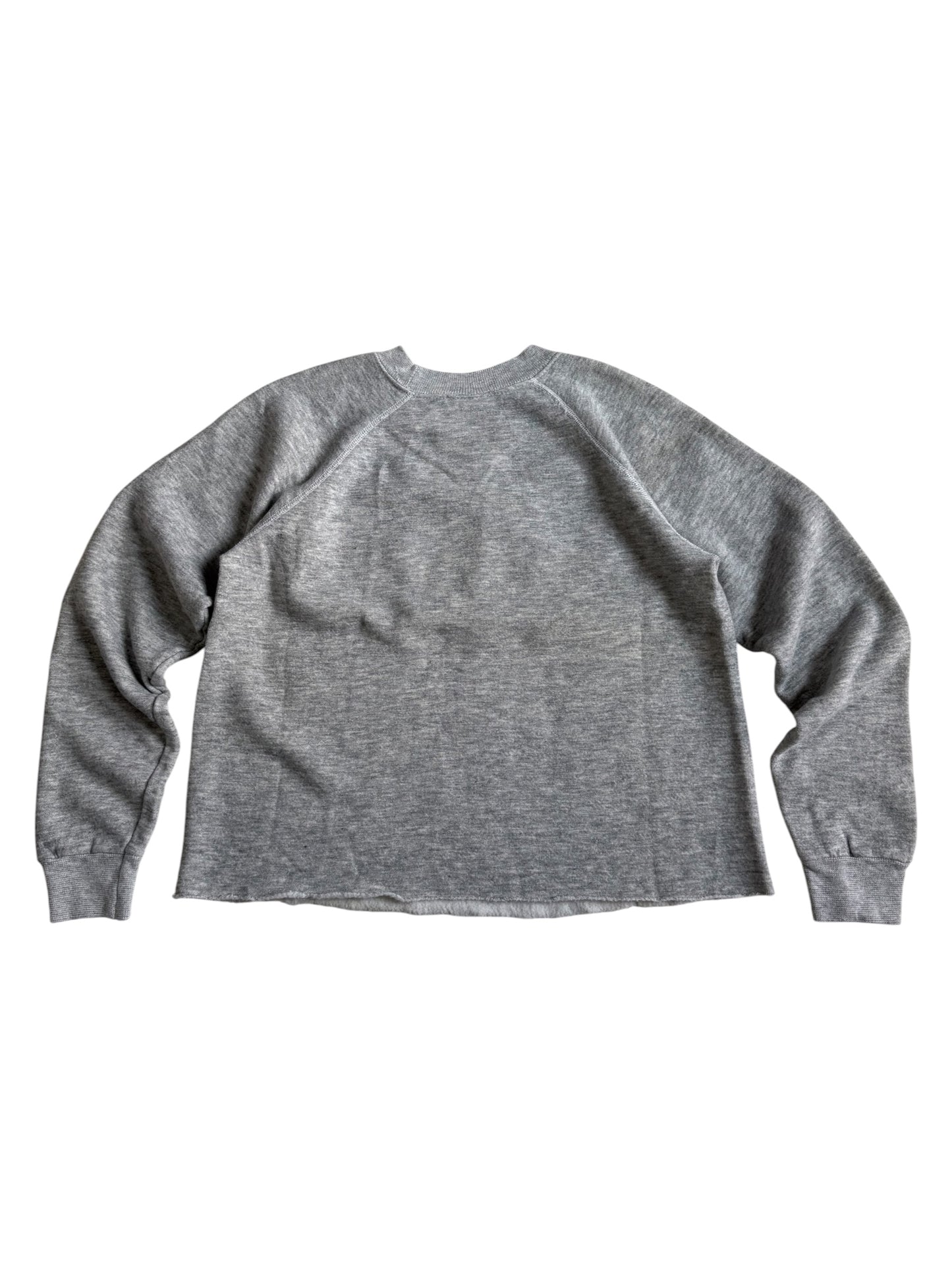 Vintage Dole Hawaii USA Made Cropped Raglan Sweatshirt Tourist Graphic