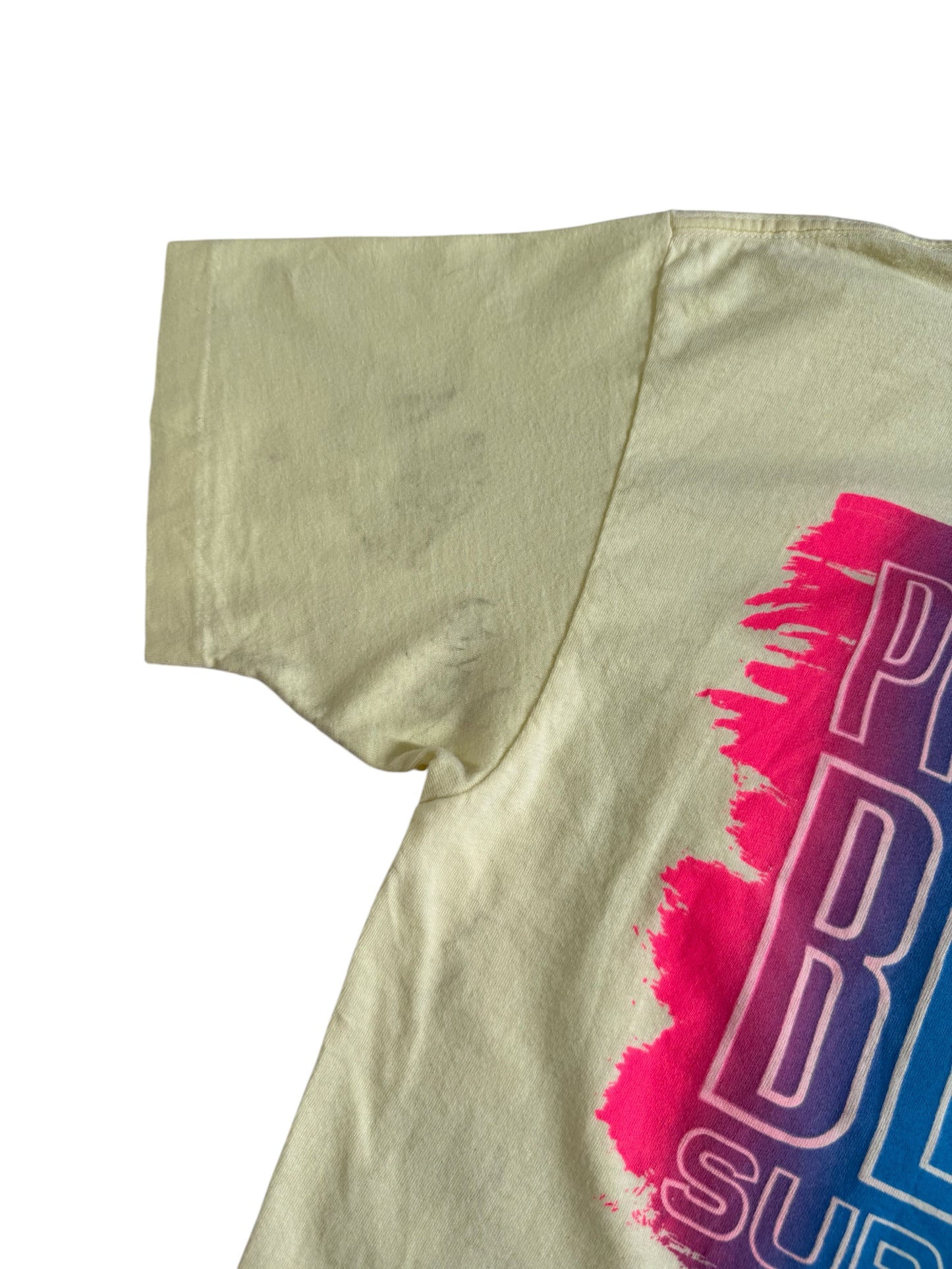 Vintage 1980s Pineapple Beach Surf Shop Pocket Tshirt