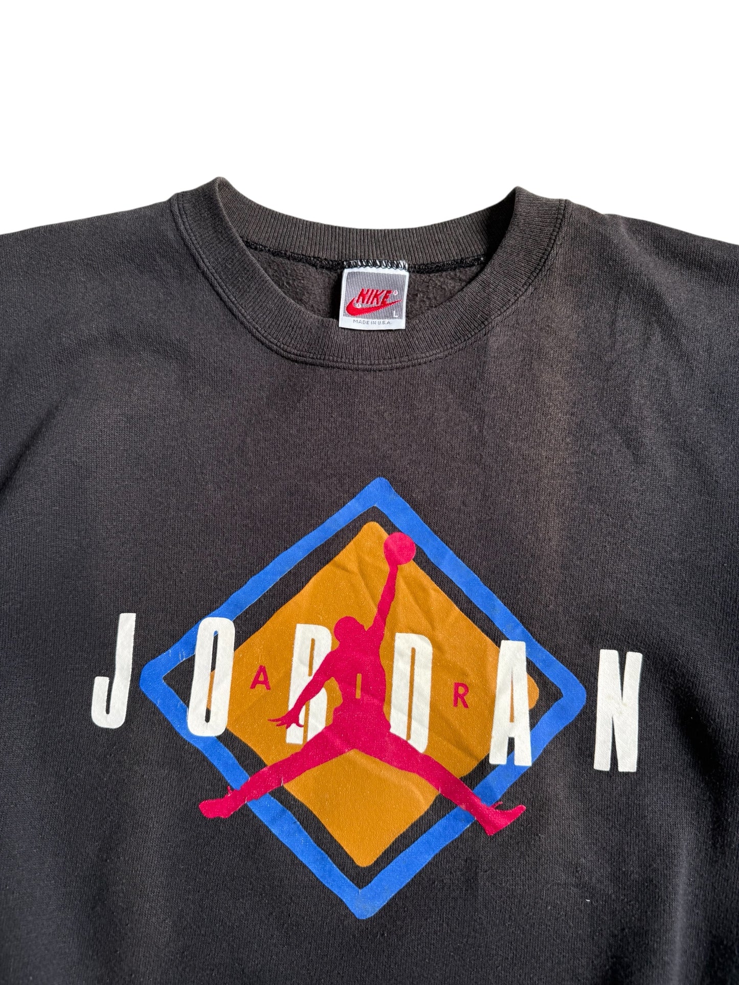 Vintage 1990s Nike Air Jordan Jumpman Graphic Sweatshirt Made in USA Youth