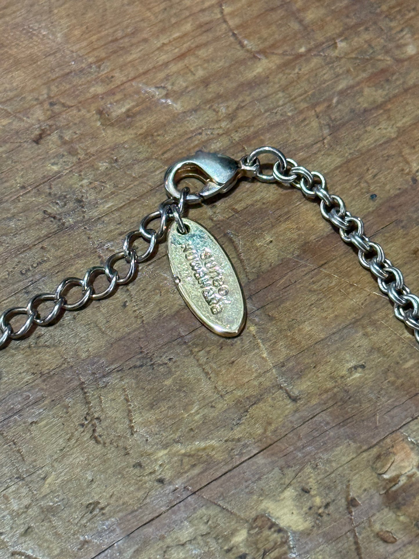 Vintage Sunao Kuwahara Asymmetrical Charm Necklace