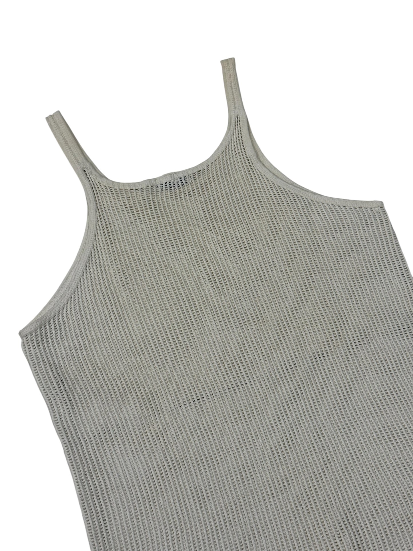 Vintage Hammerthor Svær Net Scandinavian Workwear Military Mesh Tank Top Made in Denmark