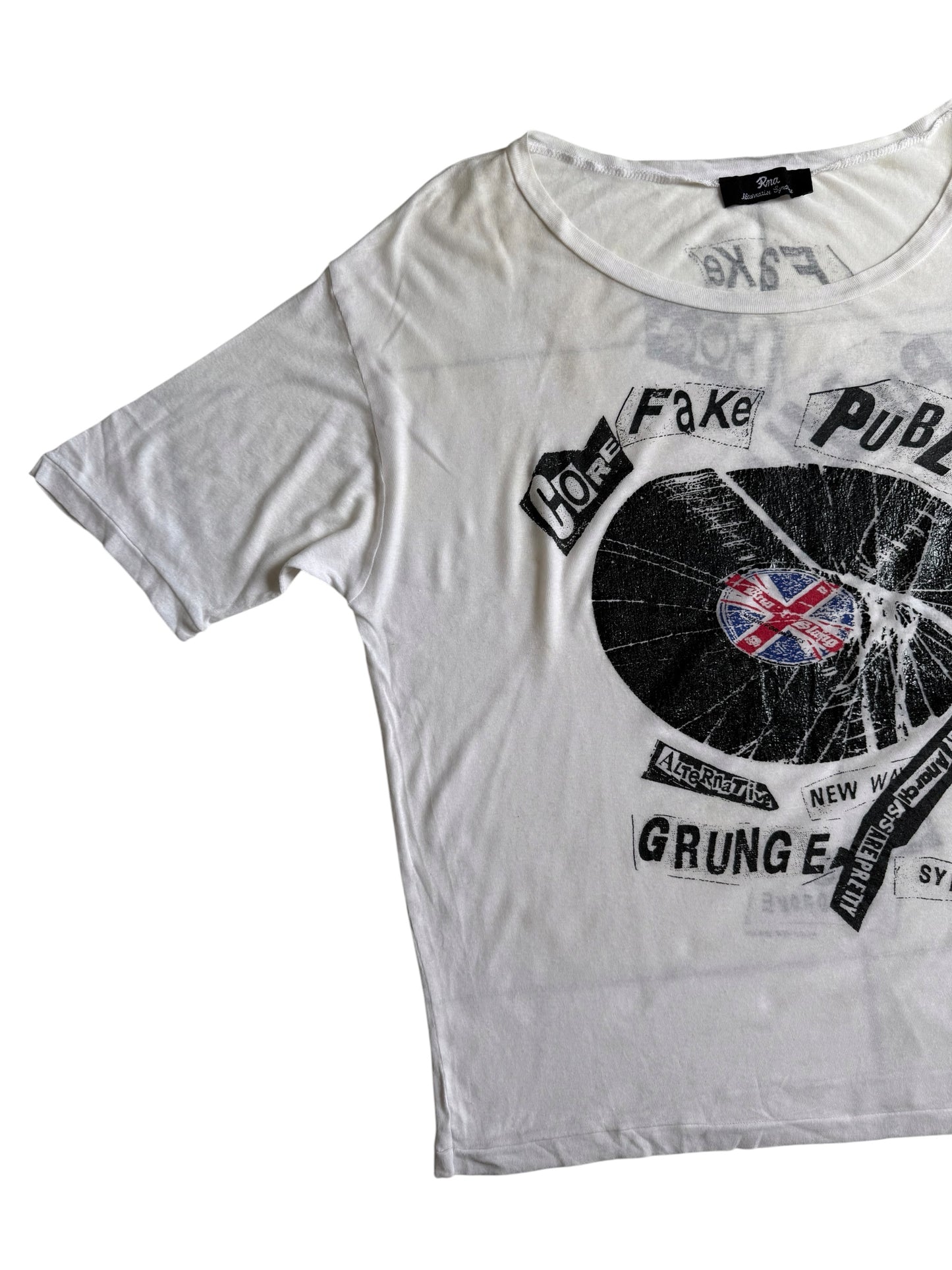 RnA Alternative Syndrome Punk Grunge Mesh Tshirt