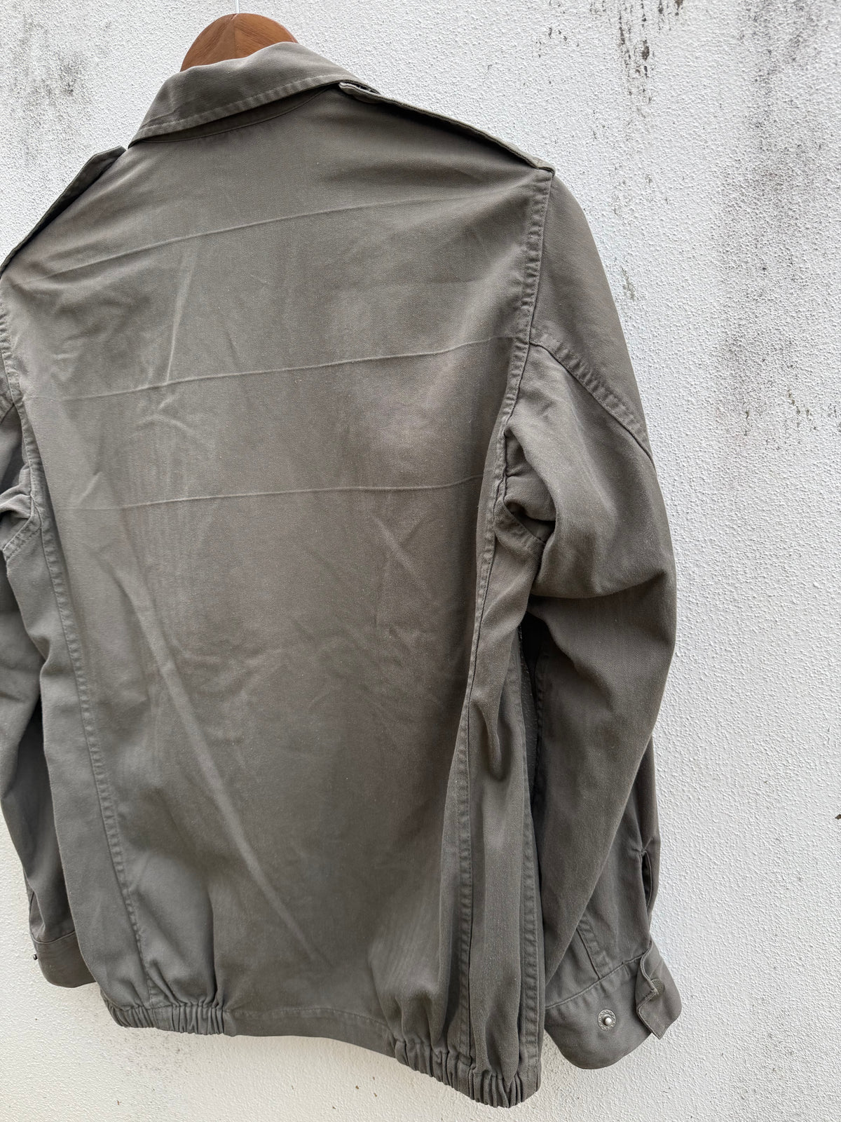 Vintage 1988 French Army F2 Field Jacket SOCOVET HBT Military OG