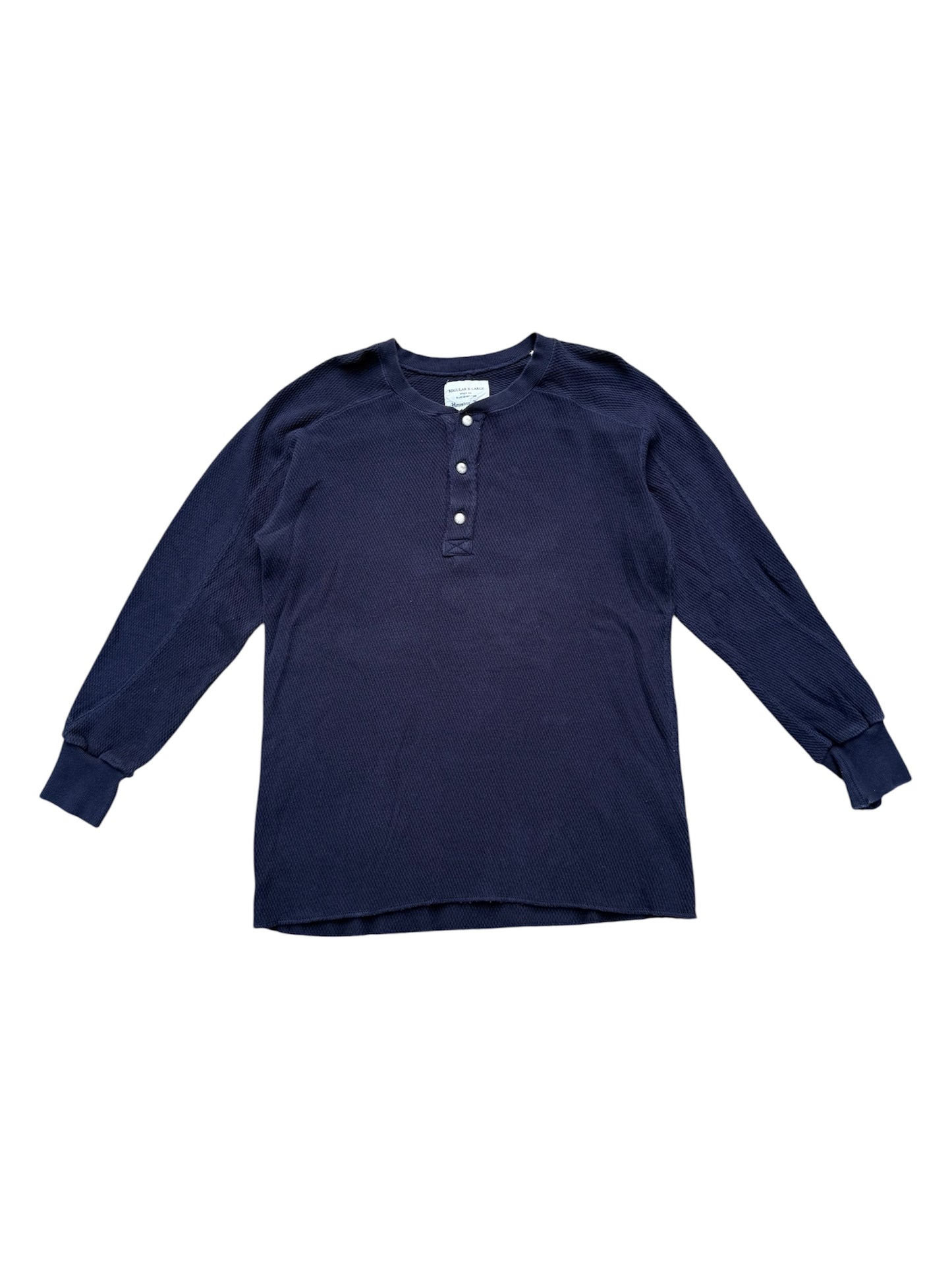 Houston Inspector Military Style Longsleeve Navy Blue Thermal Wear