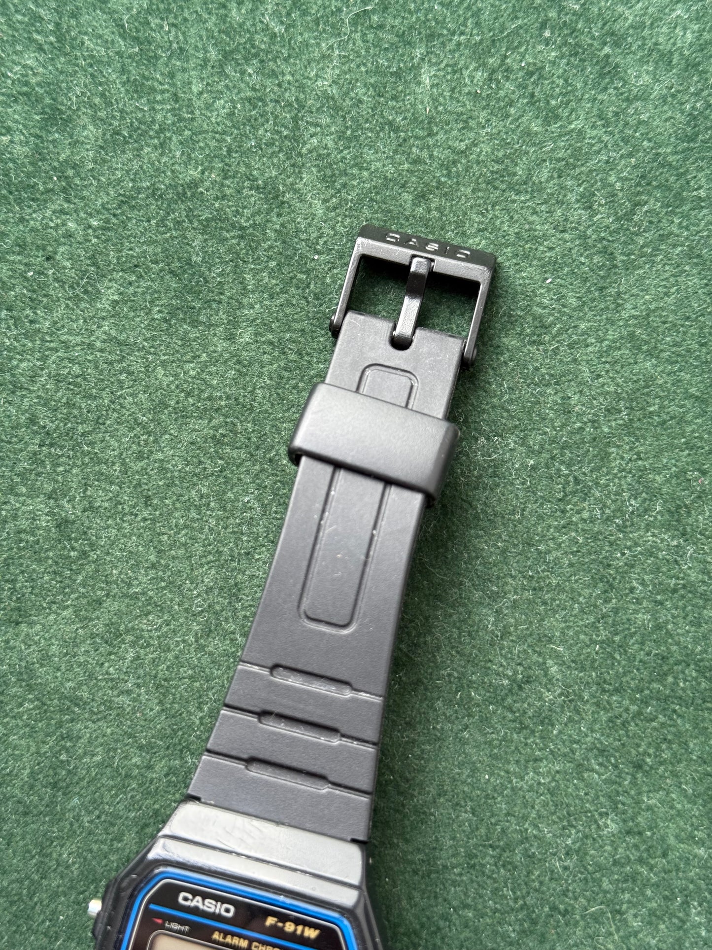 Vintage Casio F-91W Digital Watch 593 Module Made in Thailand