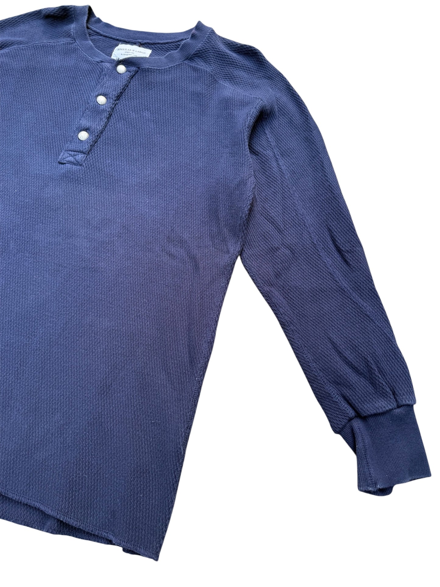 Houston Inspector Military Style Longsleeve Navy Blue Thermal Wear