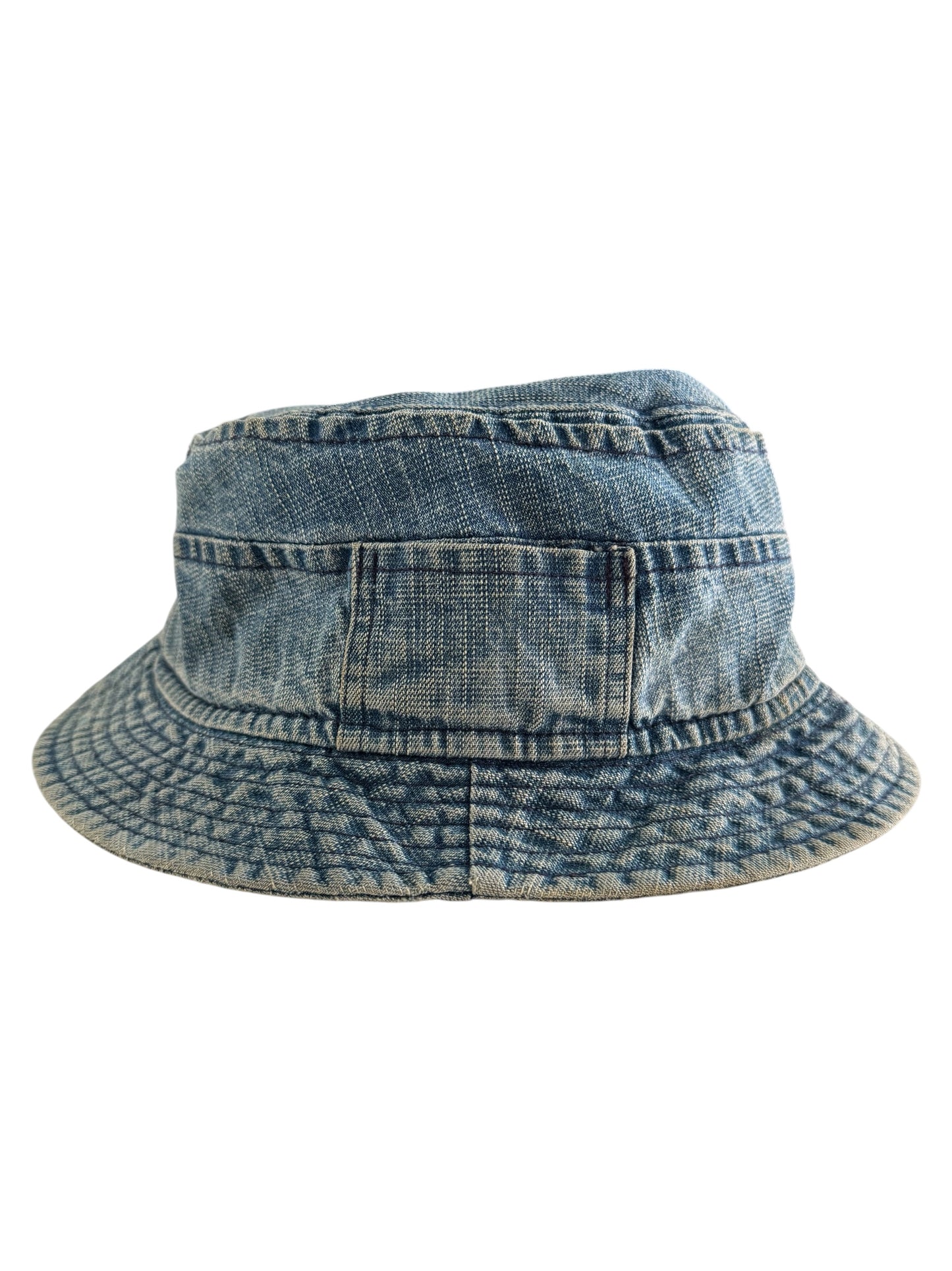 Vintage 2000s PNB Nation Denim Bucket Hat Manual Tactics