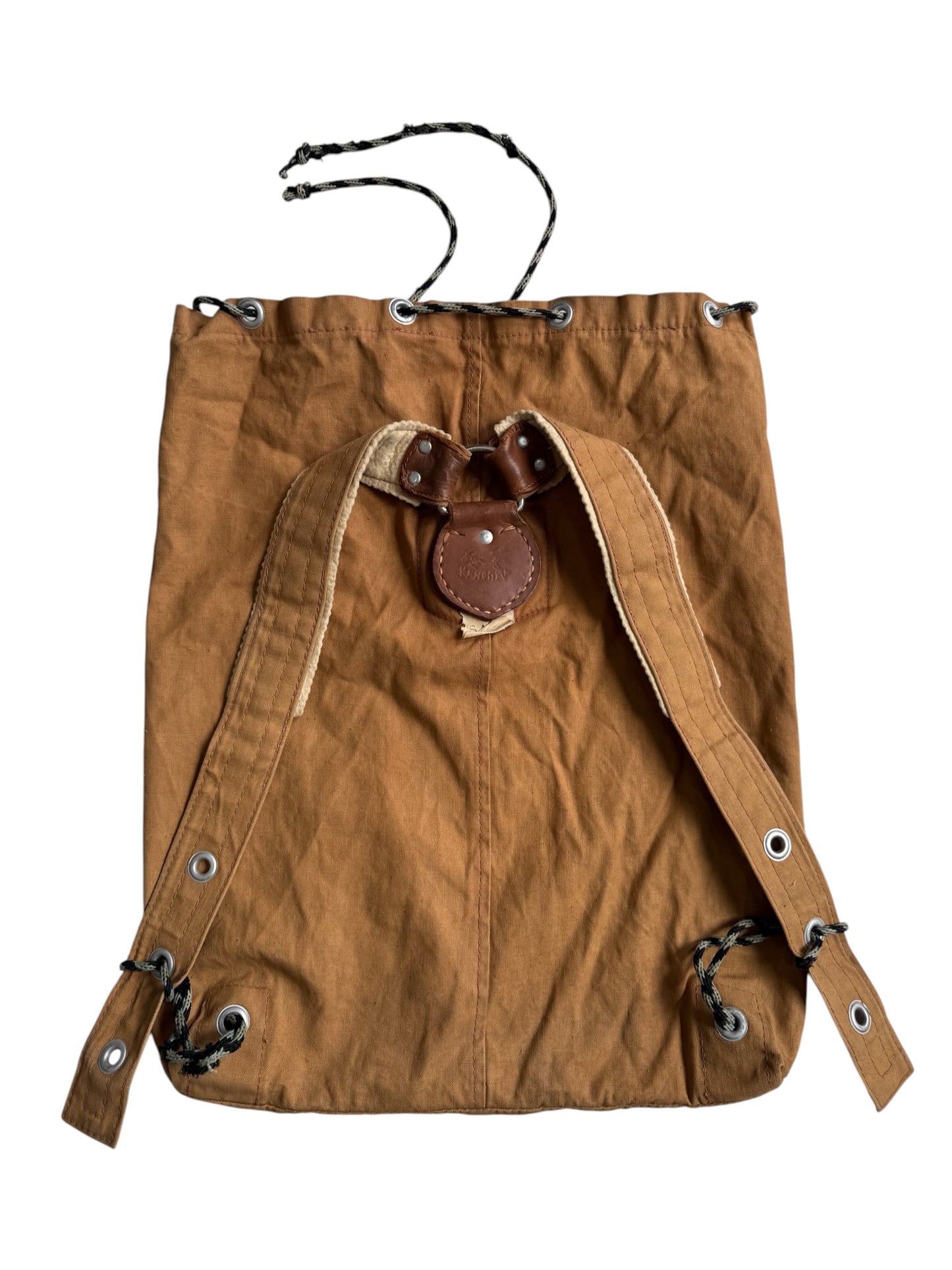 Vintage Kamosika Rucksack Drawstring Bag