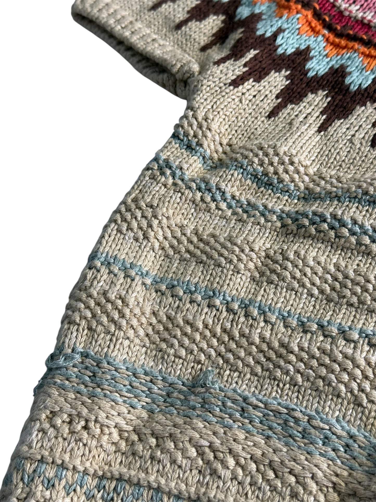 Polo Ralph Lauren Jacquard Short Sleeve Knit Sweater