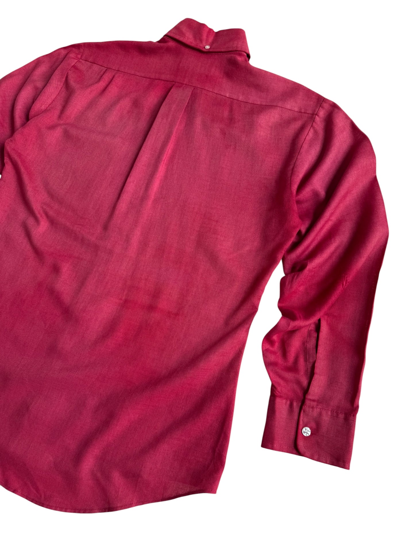 Vintage 1960s-70s Sears Kings Road Perma-Prest Button Down Shirt