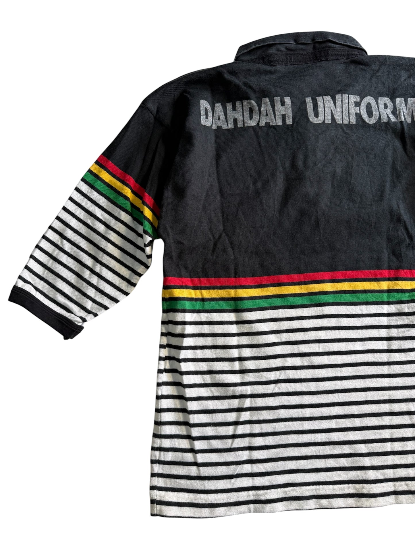 Vintage Penrith Panthers Rugby Jersey Dahdah Uniforms NSW RL Striped