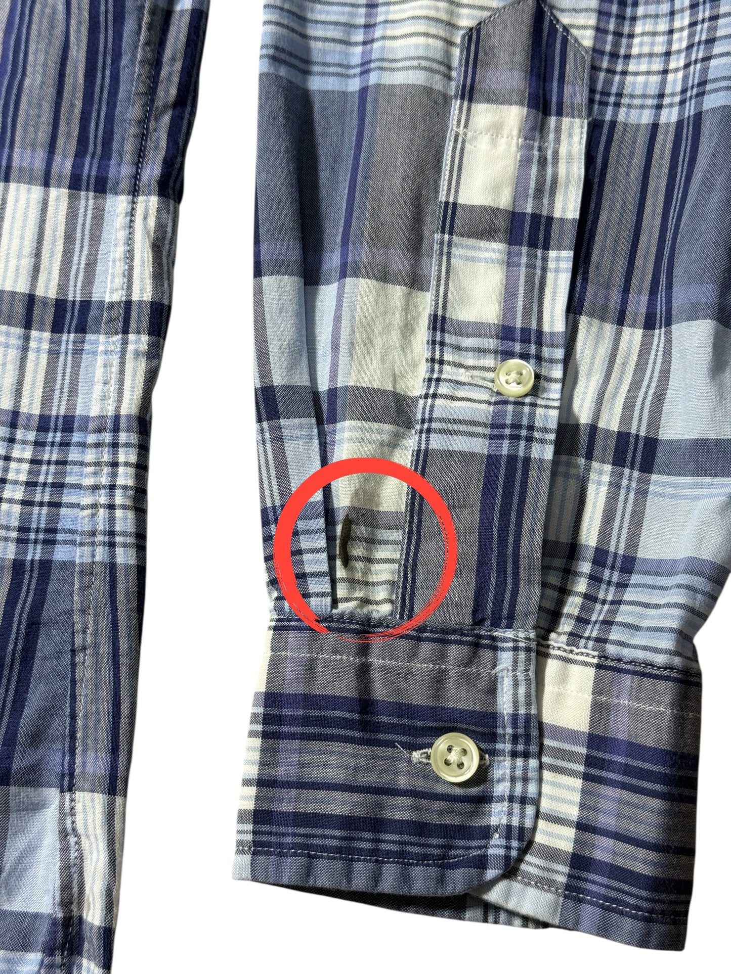 Vintage Ralph Lauren Plaid Button Down Shirt Classic Fit