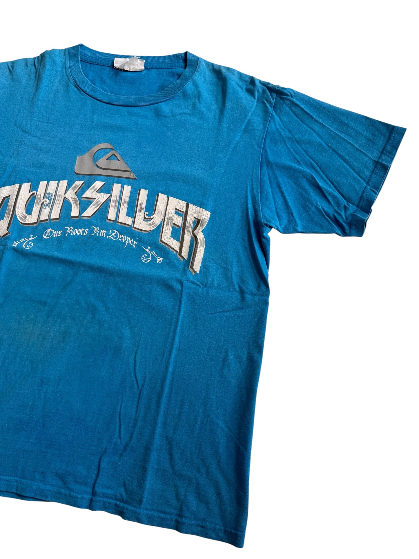 Vintage Quiksilver “Our Roots Run Droper” Tshirt Blue