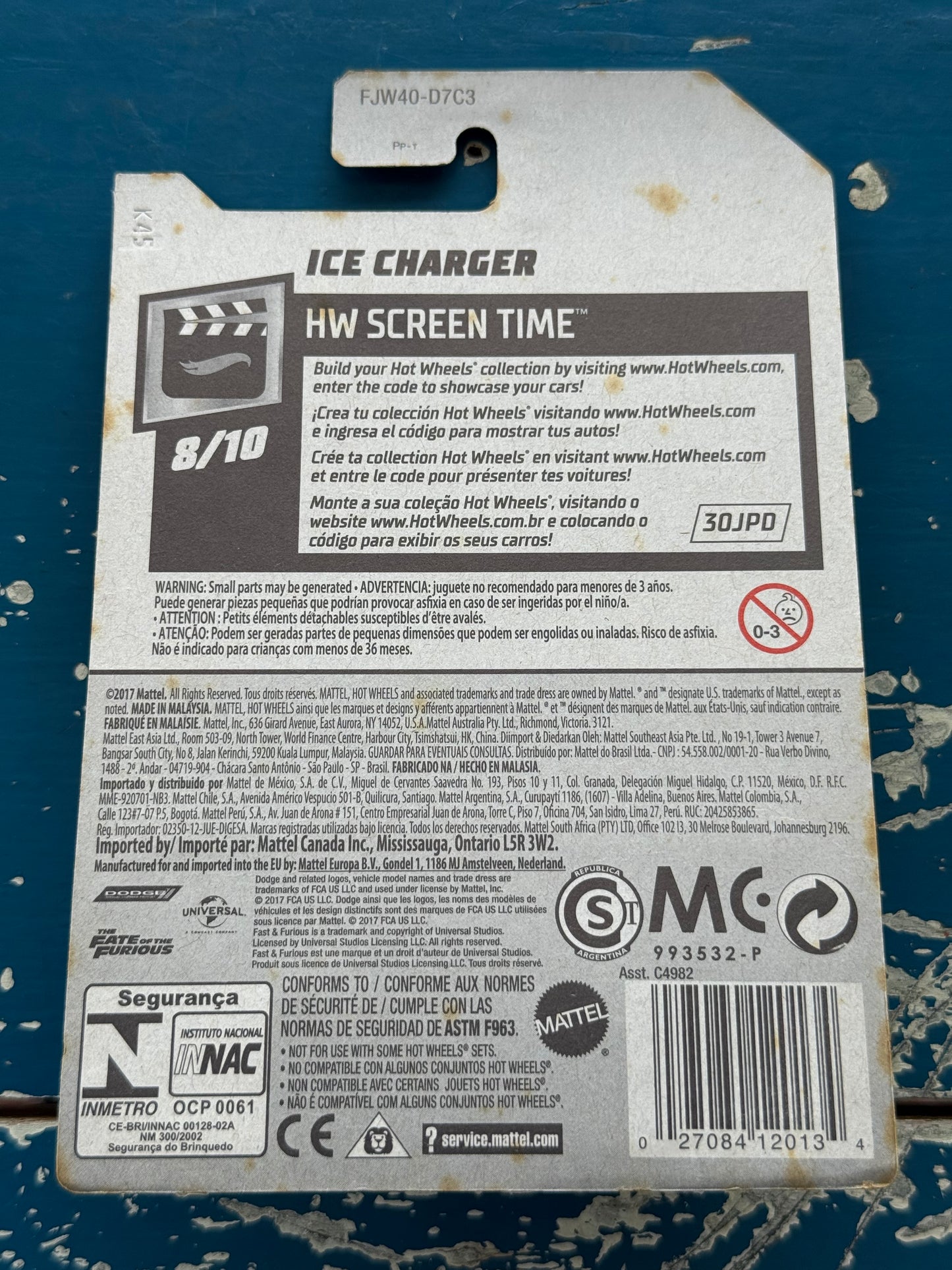 Hot Wheels Ice Charger The Fate Of The Furious